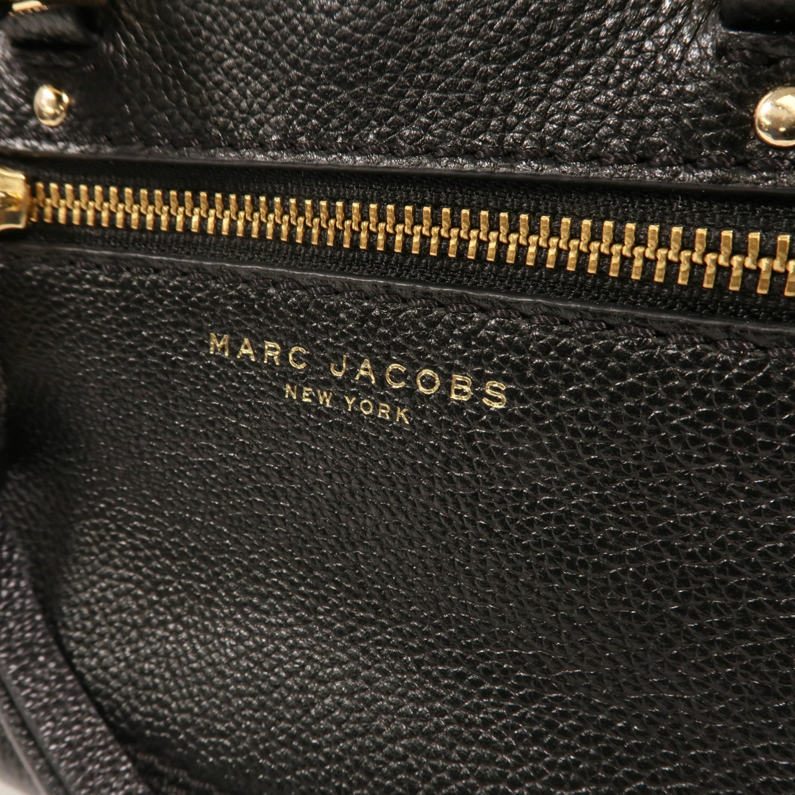 MARC JACOBS 牛皮皮革Mini Cruiser金扣手挽肩背兩用袋