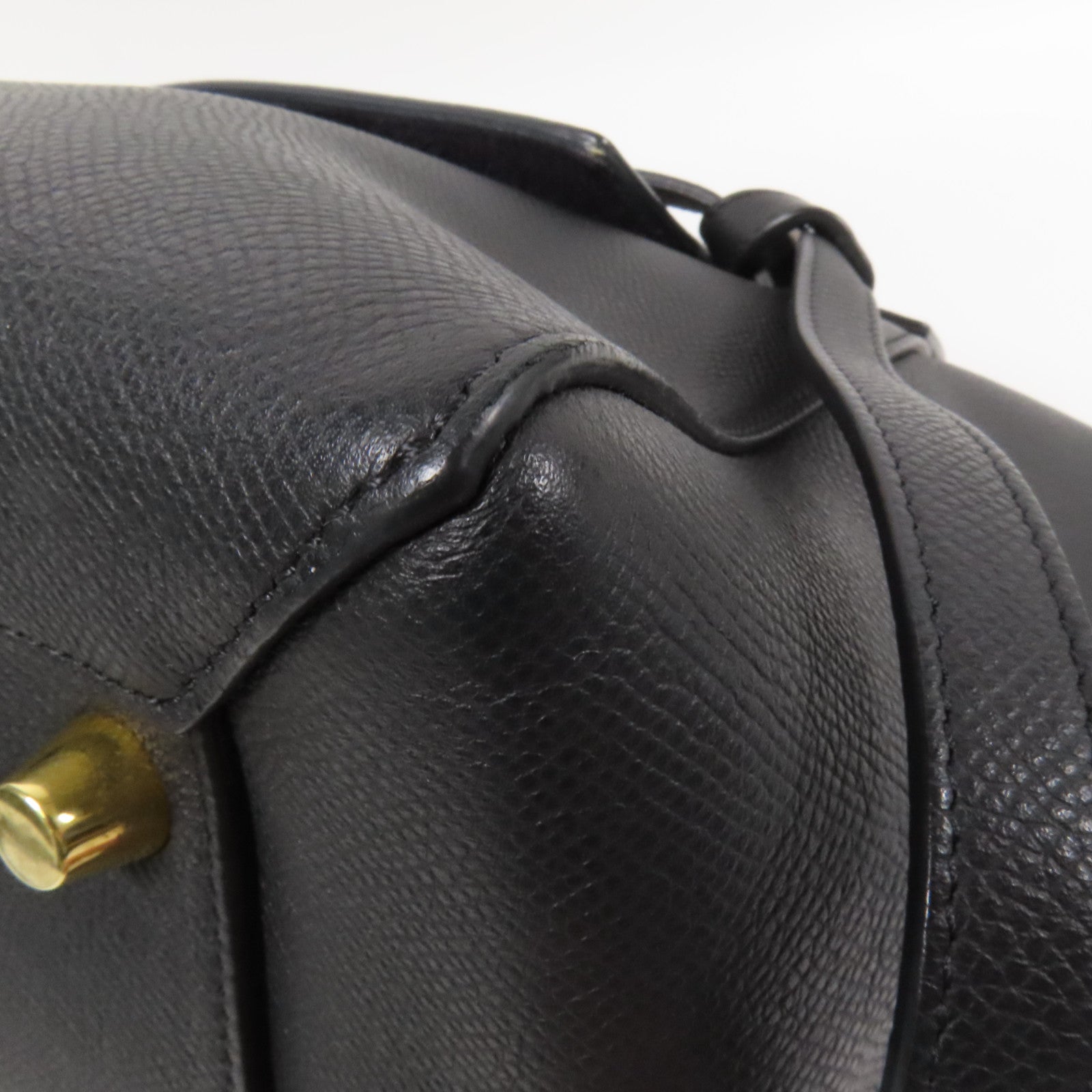 CELINE 牛皮皮革Mini Belt Bag金扣手挽肩背兩用袋