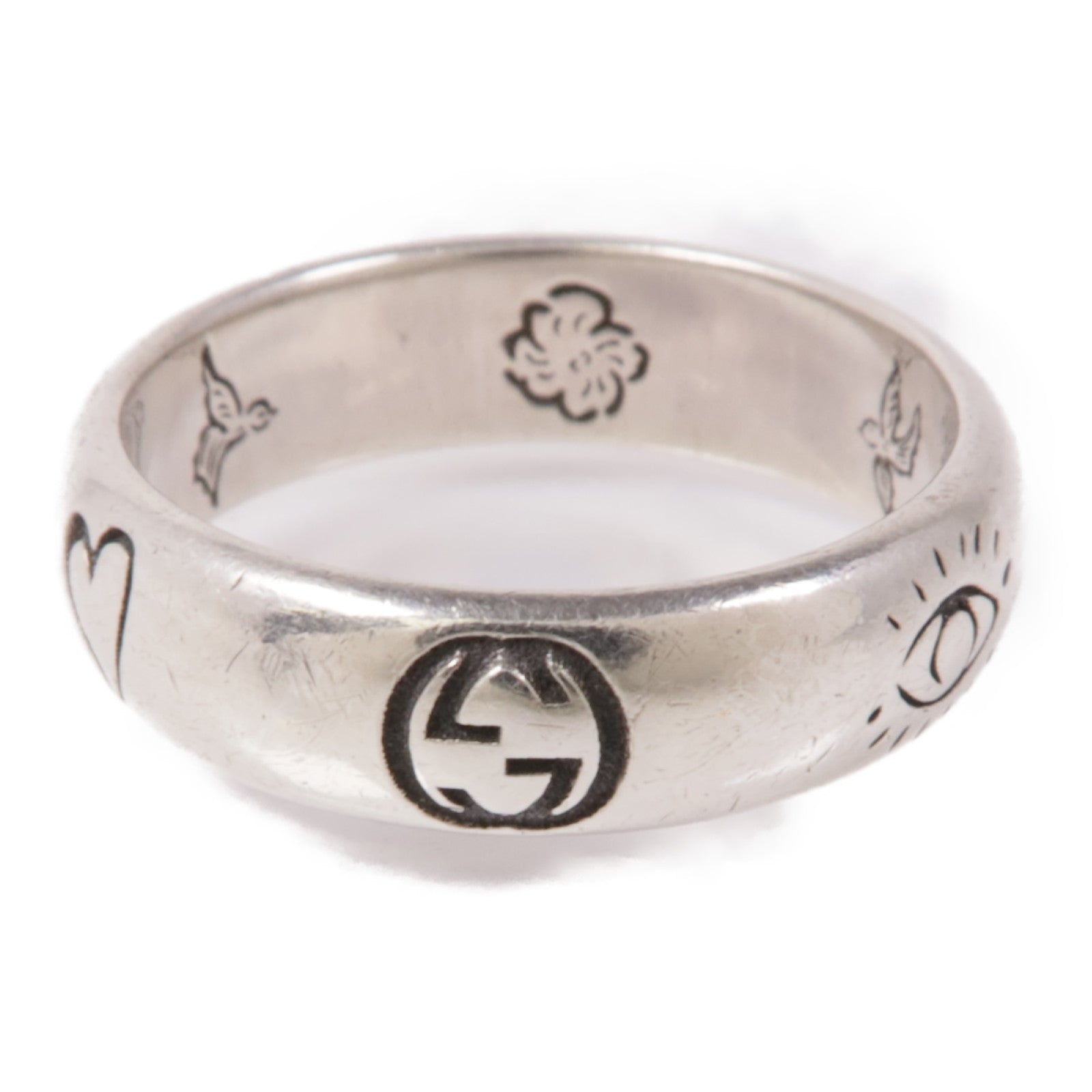 GUCCI 925純銀Ring戒指US#5