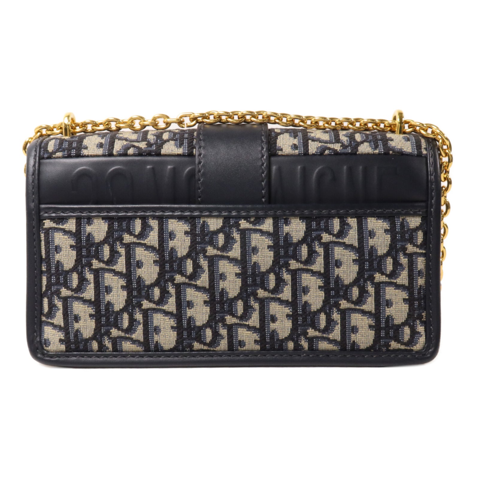 Dior 帆布30 Montaigne East-West With Chain鏈帶肩背袋