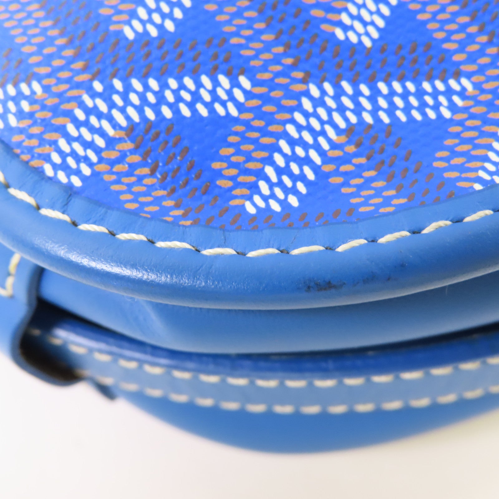 GOYARD 塗層帆布Belvedere銀扣肩背袋