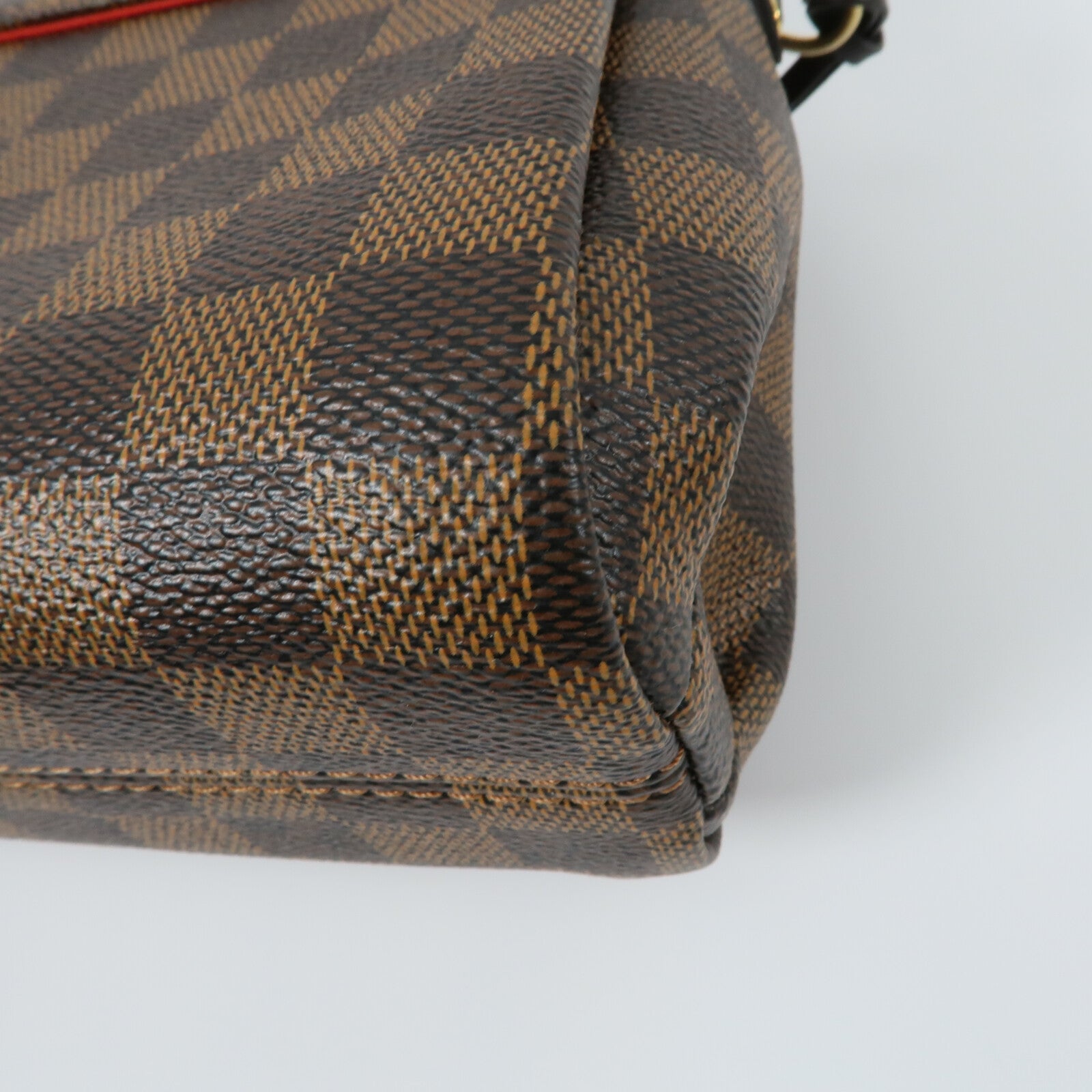 LOUIS VUITTON Damier Croisette手挽肩背兩用袋
