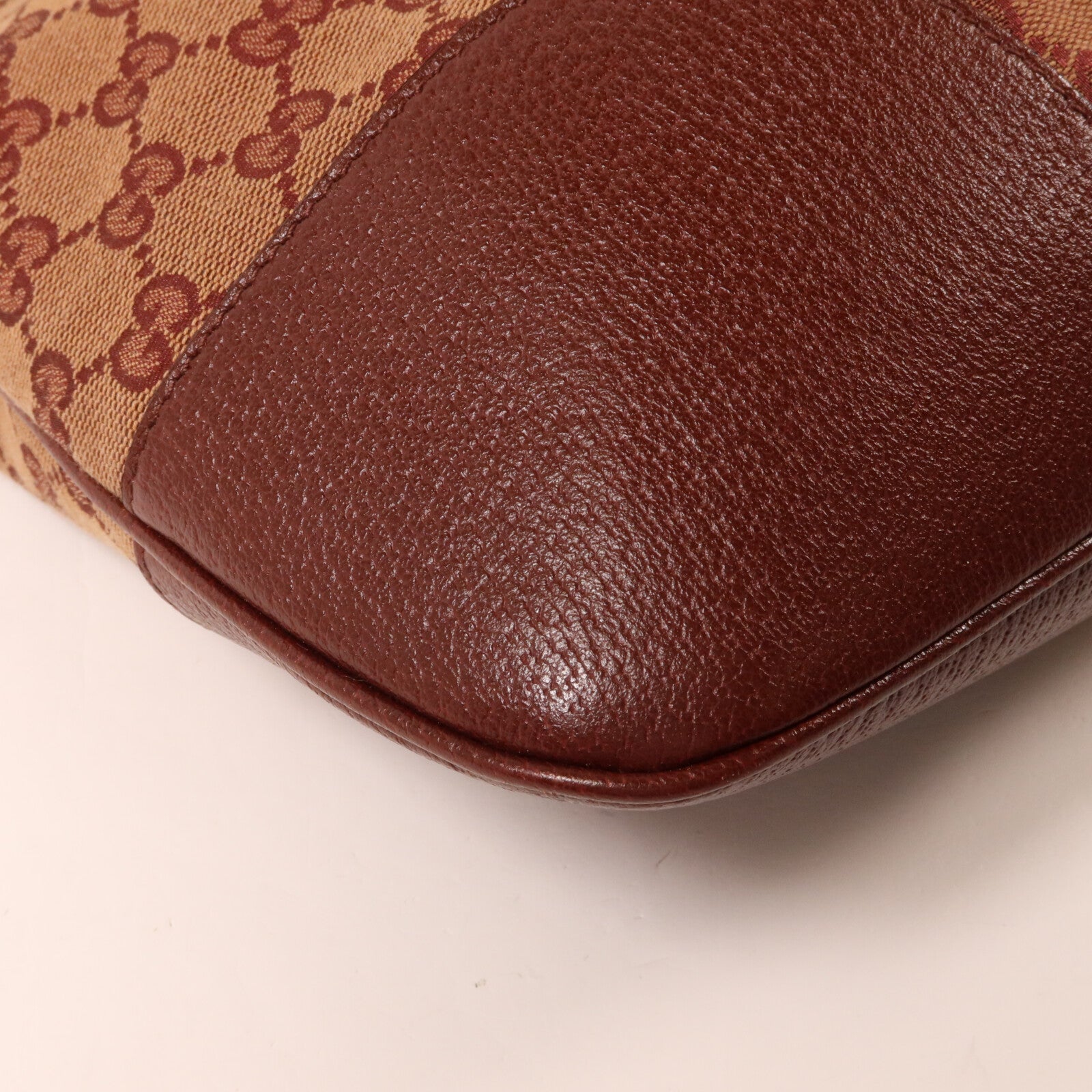 GUCCI 帆布Horsebit 1955肩背袋