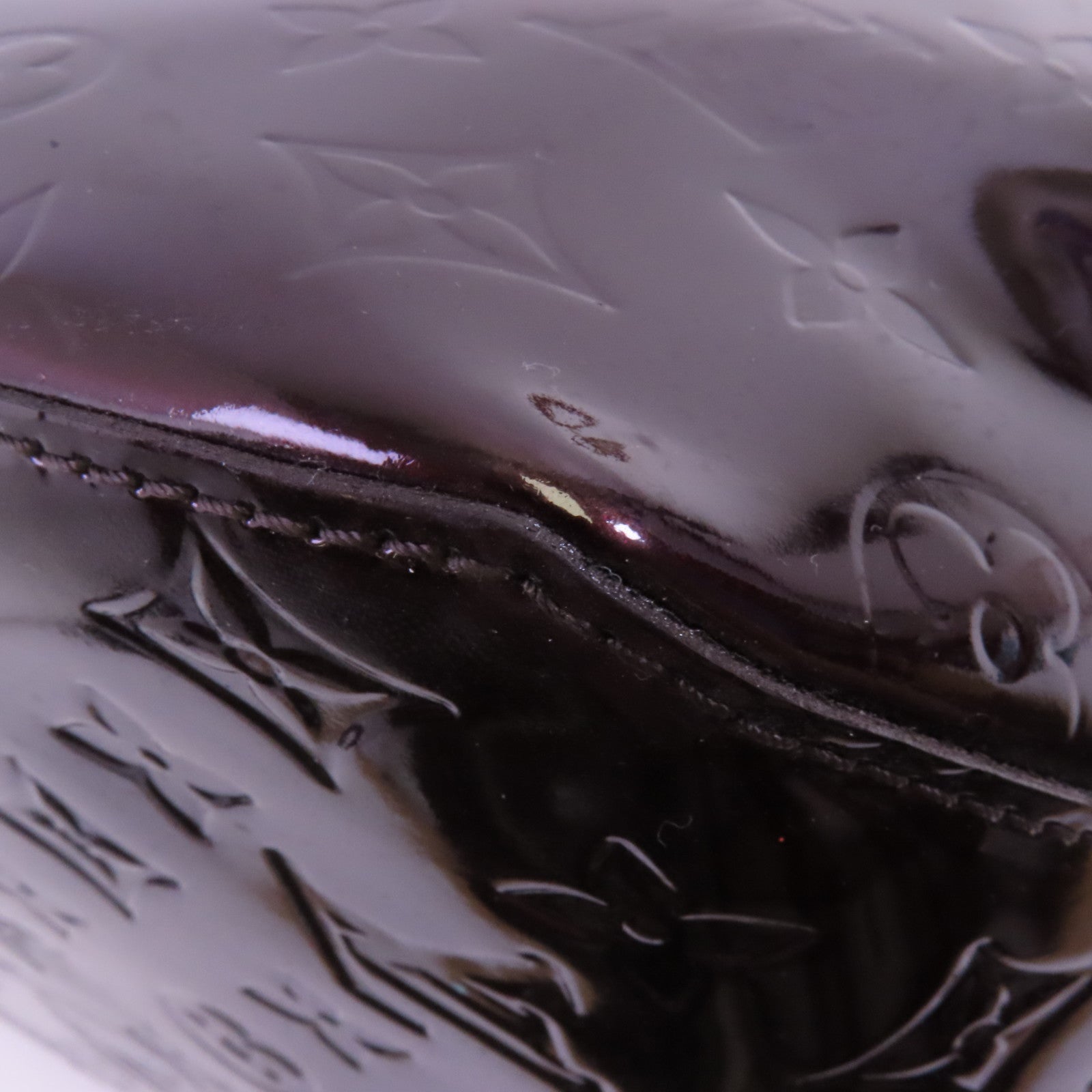 LOUIS VUITTON Vernis Bellevue GM金扣肩背袋