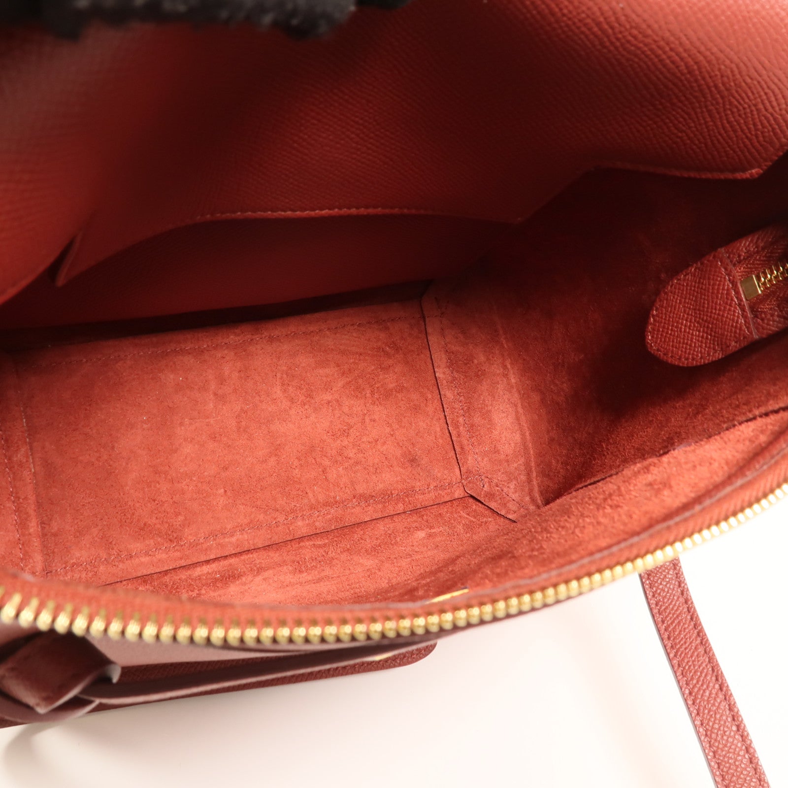 CELINE 牛皮皮革Micro Belt Bag手挽肩背兩用袋