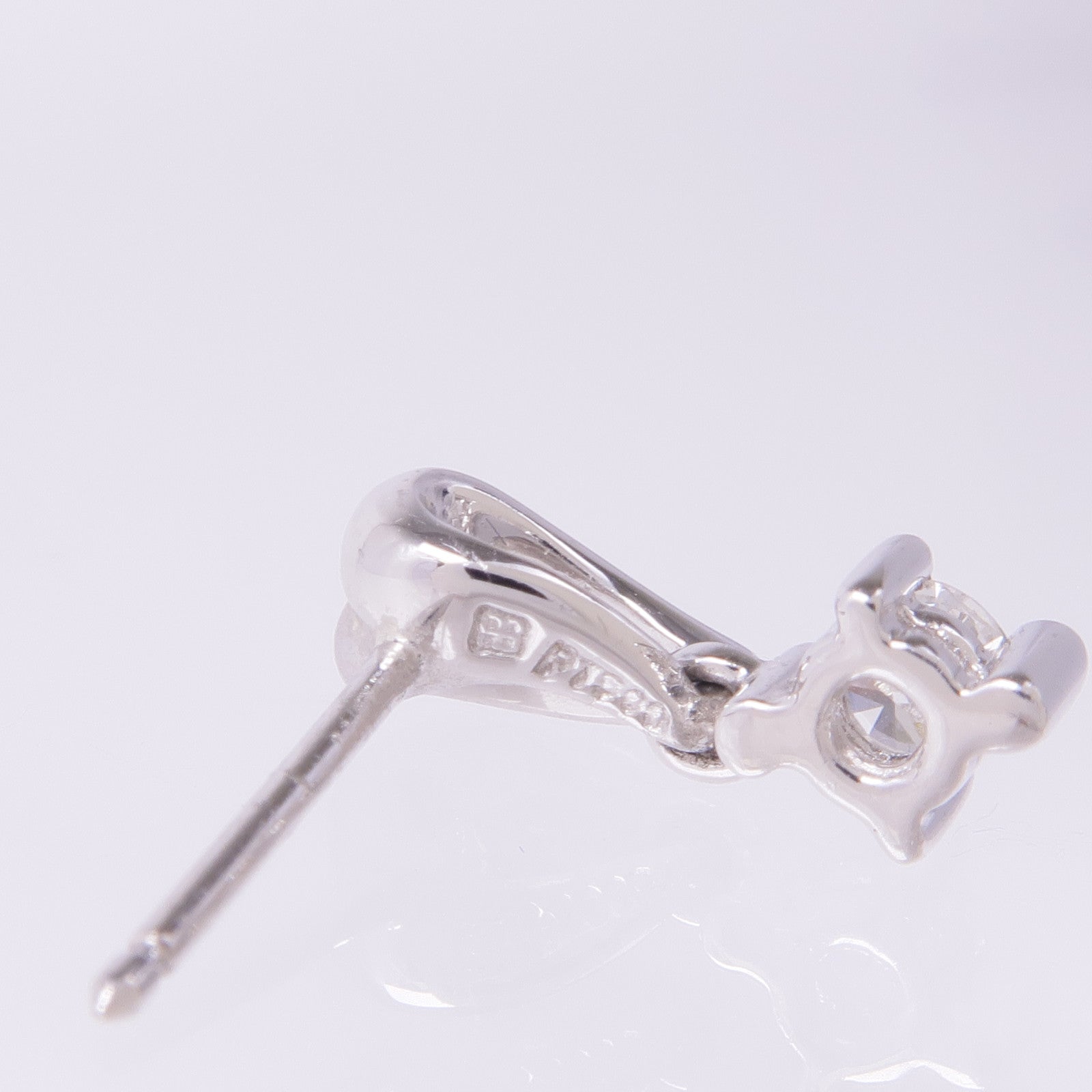 JEWELRY PT900鉑金/18K白金Diamond Earrings鑽石耳環