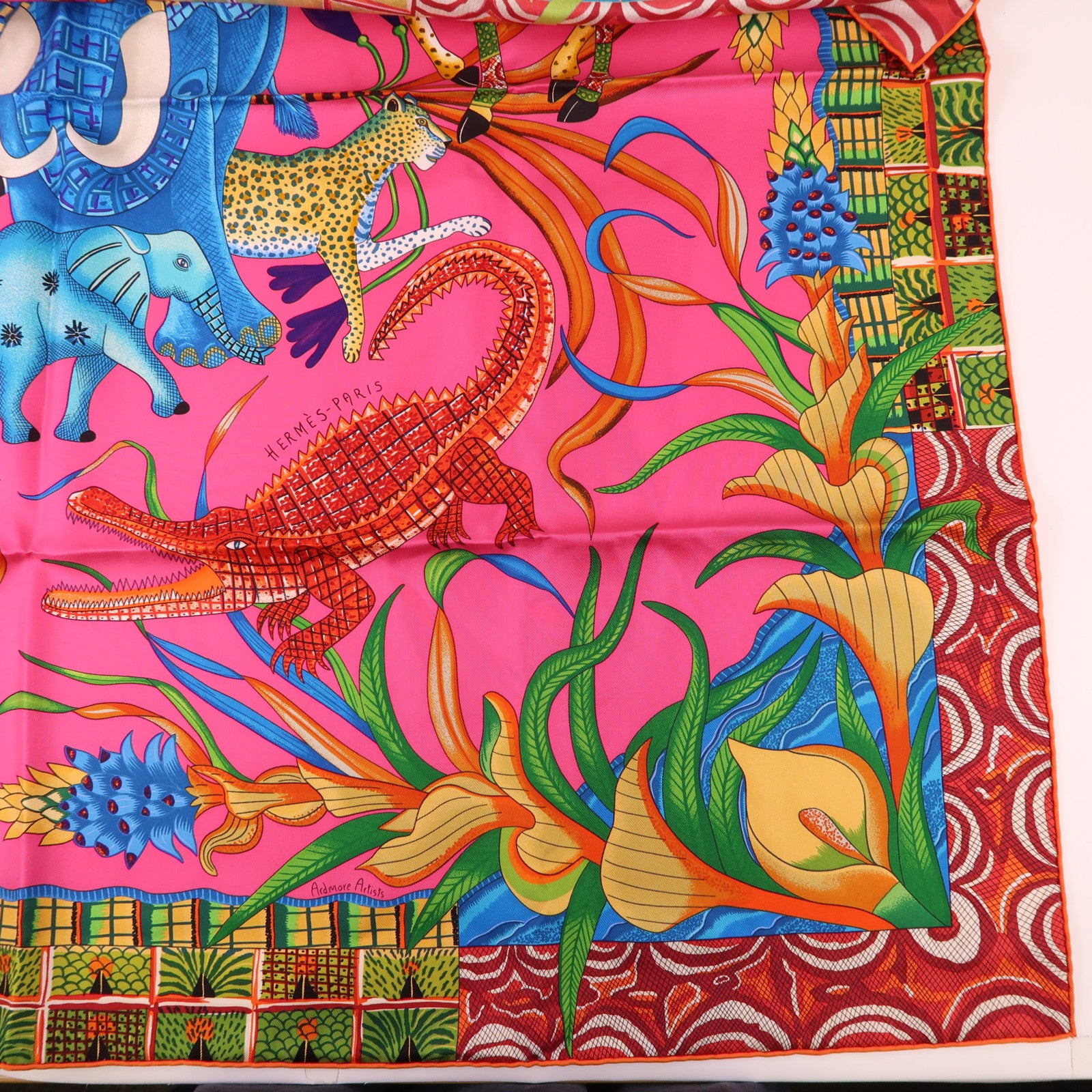 HERMES 絲質Scarf 90X90絲巾