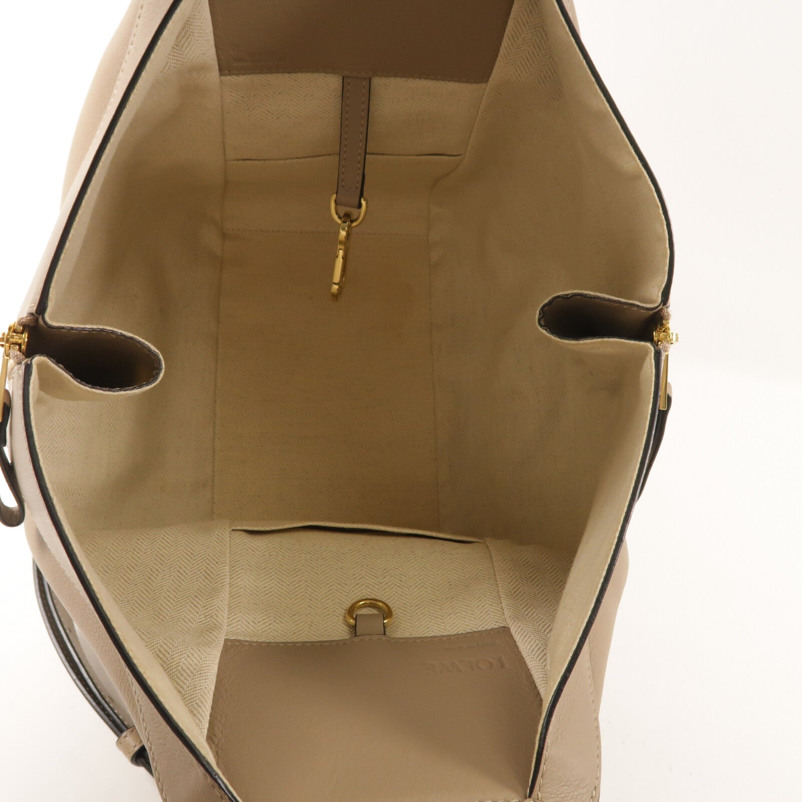 LOEWE 牛皮皮革Hammock Medium手挽肩背兩用袋
