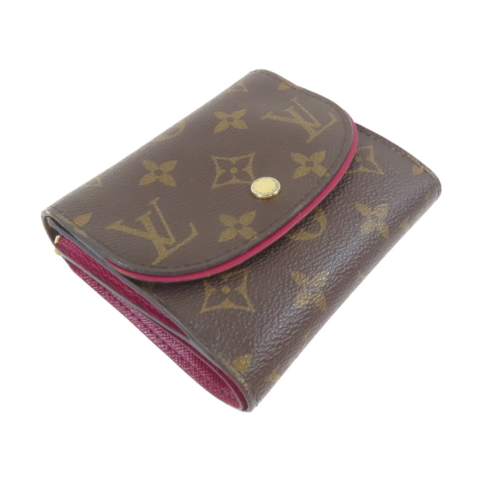 LOUIS VUITTON 【激減優惠】Monogram Ariane金扣錢包啡色