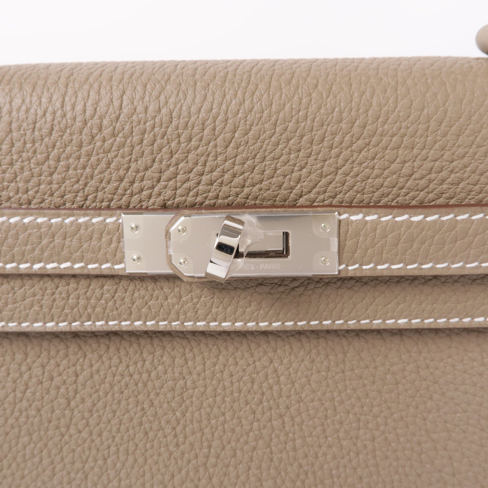 HERMES【激減優惠】 Togo皮革Kelly 25銀扣手挽肩背兩用袋