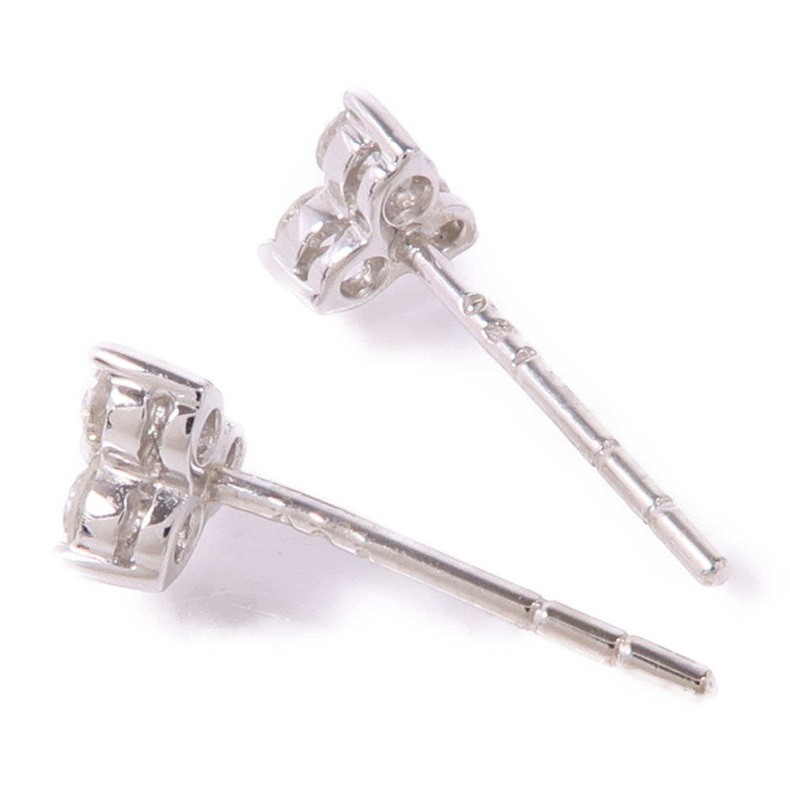 JEWELRY 18K白金Diamond Earrings鑽石耳環