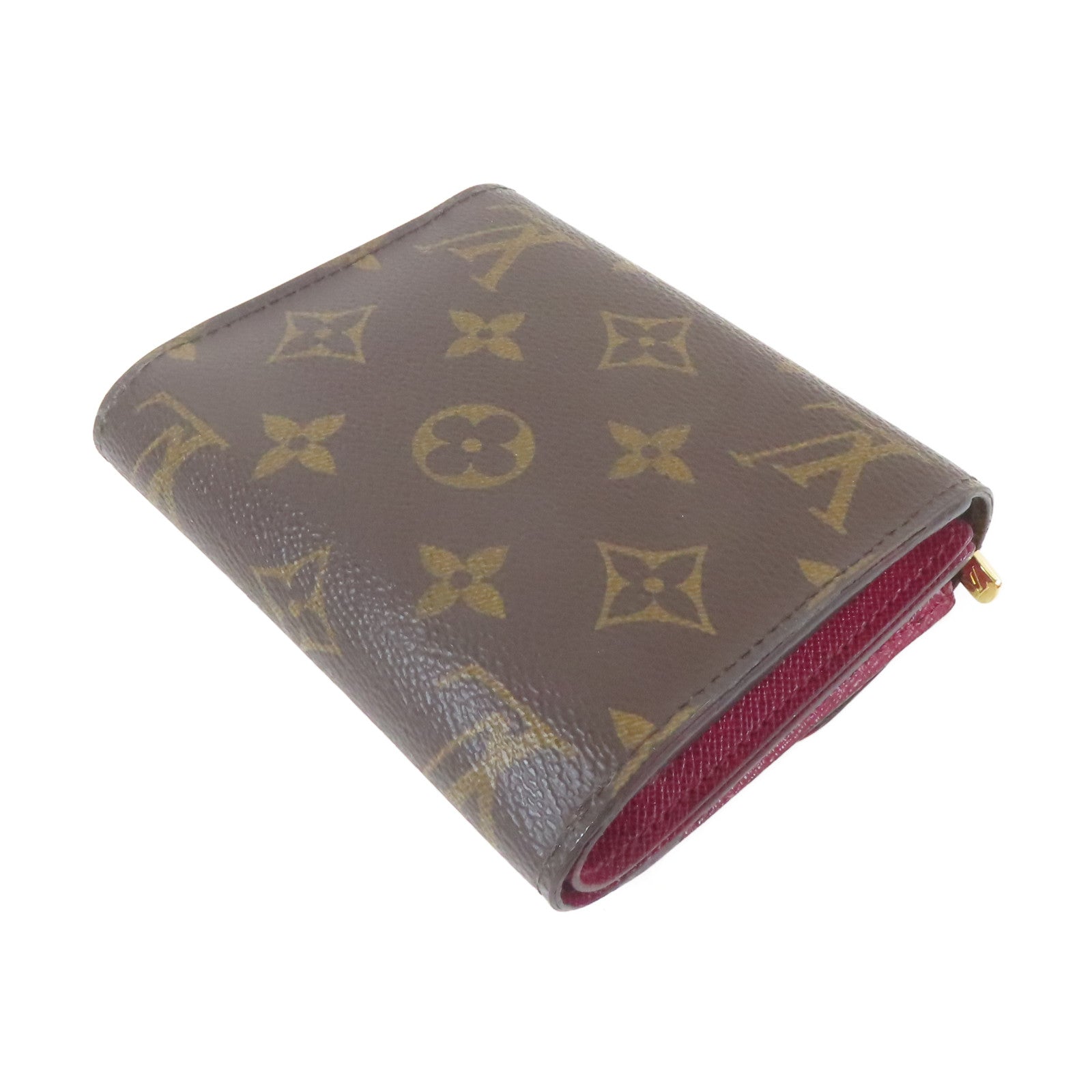 LOUIS VUITTON 【激減優惠】Monogram Ariane金扣錢包啡色