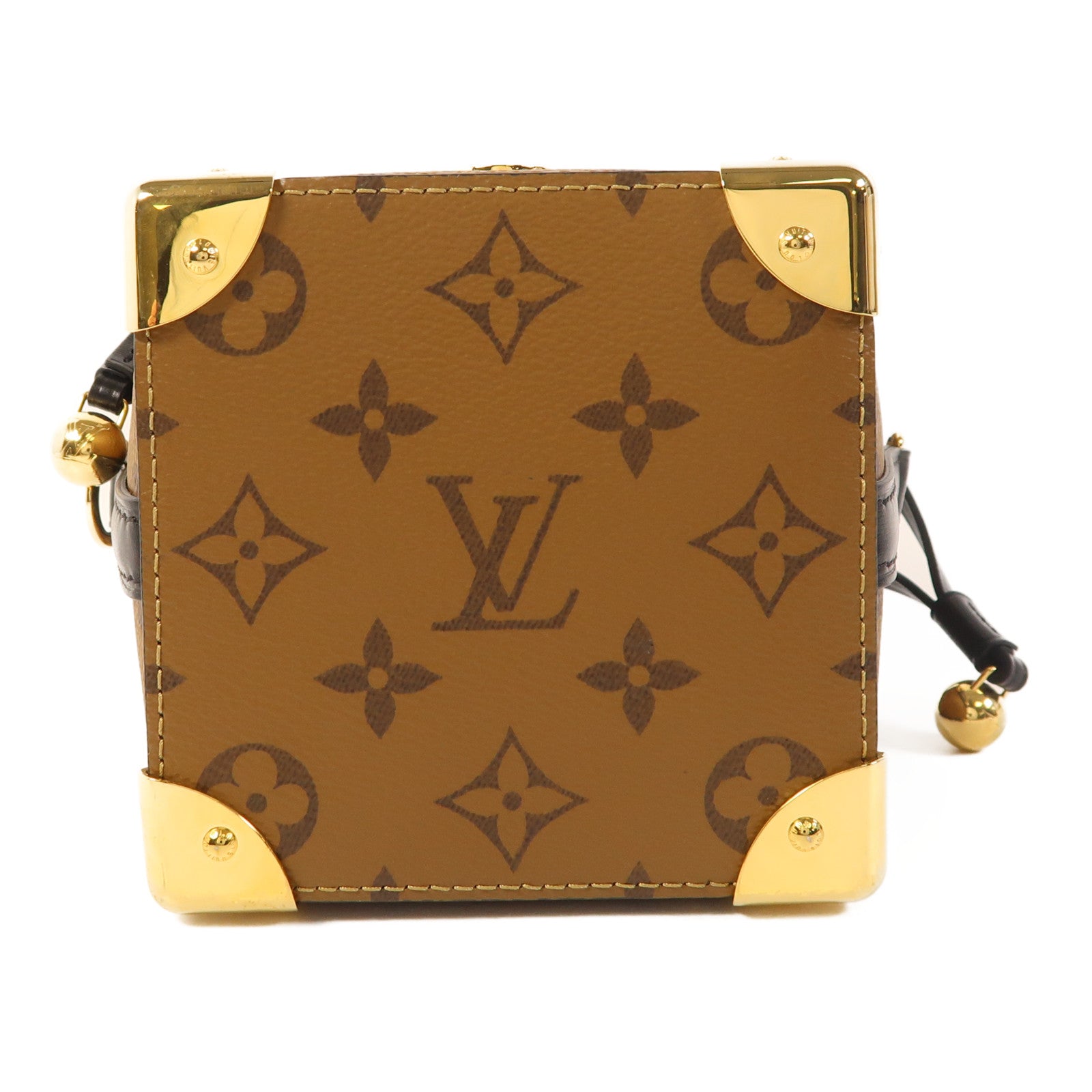 LOUIS VUITTON Monogram Reverse Noe Purse金扣肩背袋