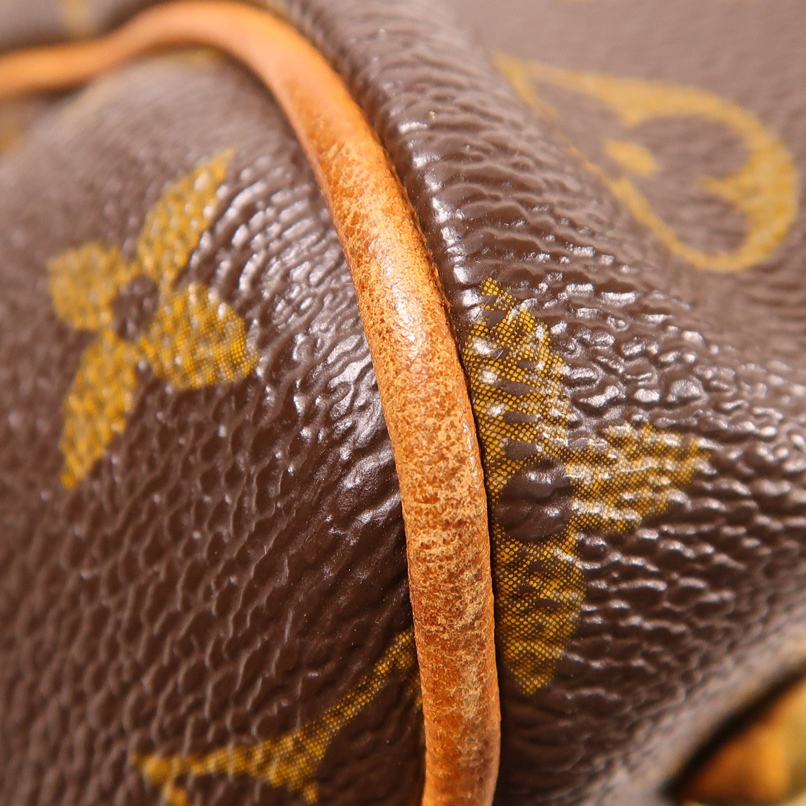 LOUIS VUITTON LV GHW Tivoli PM Shoulder Handbag M40143 Monogram Brown