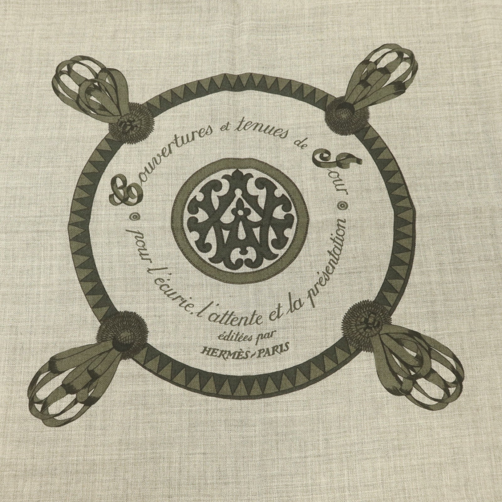HERMES 羊絨Scarf 90x90圍巾