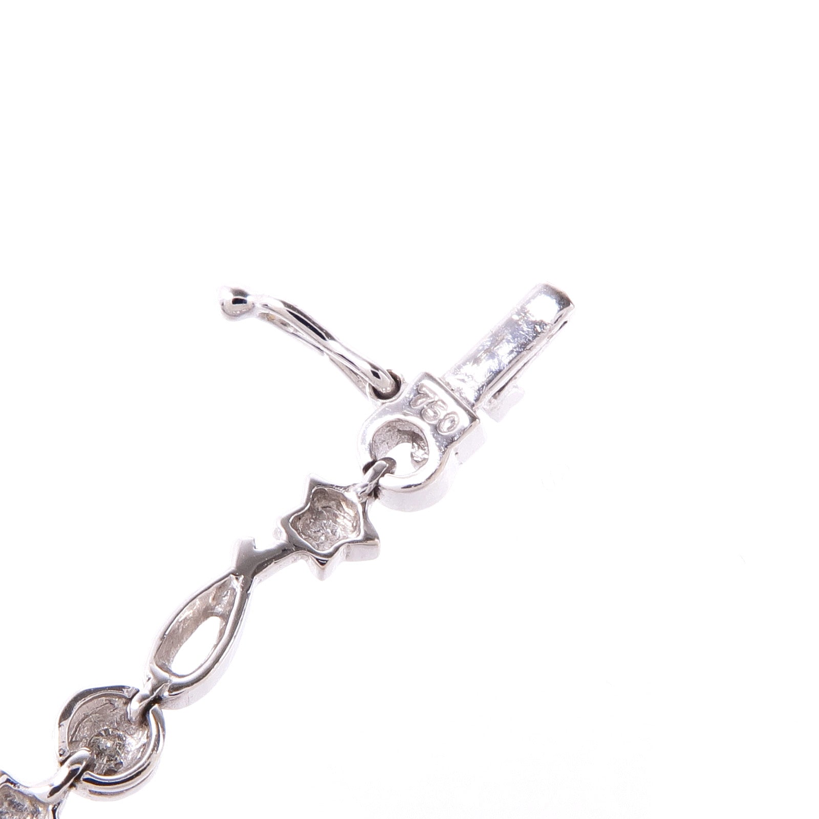 JEWELRY Diamond Bracelet 18K White Gold