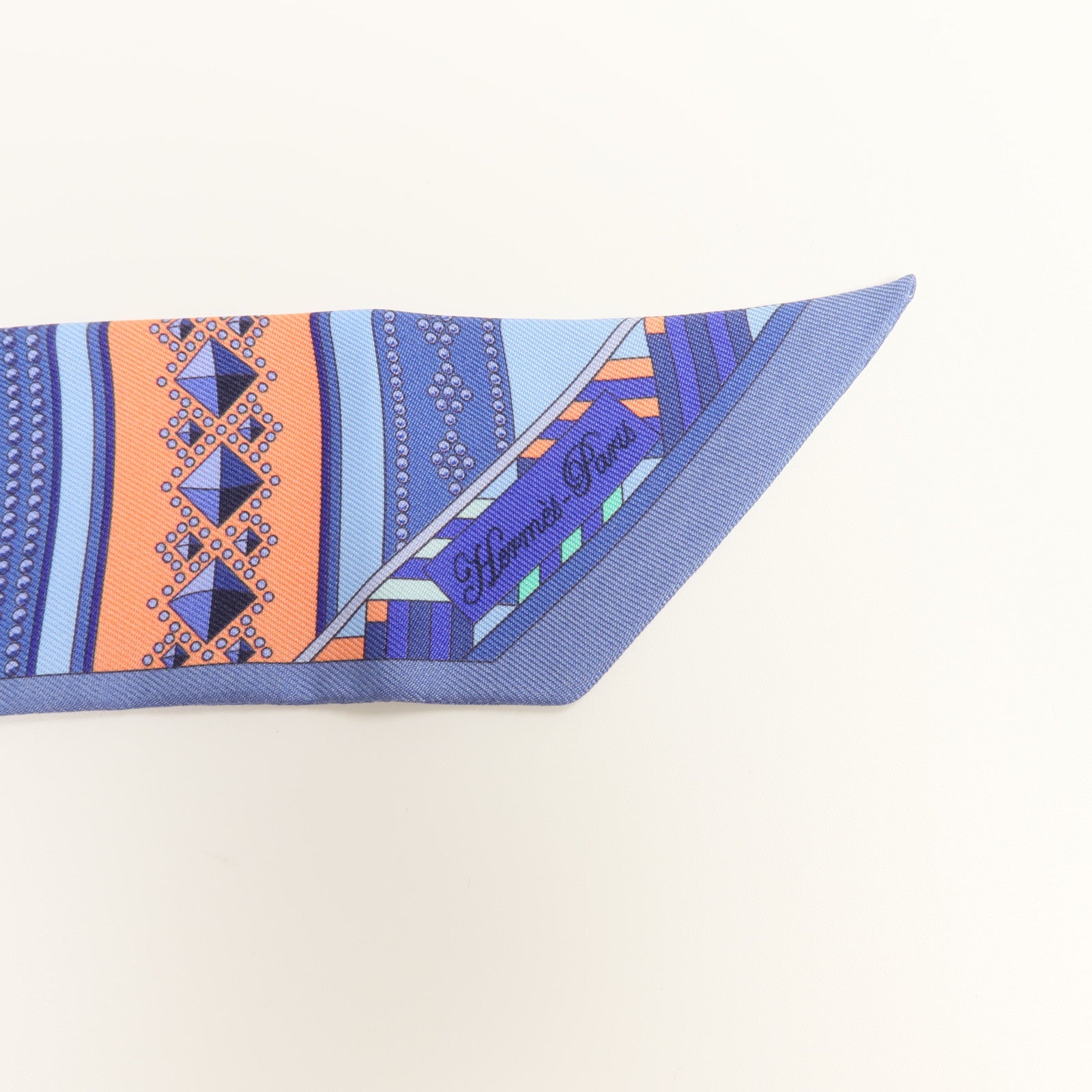 HERMES 絲質Twilly絲巾