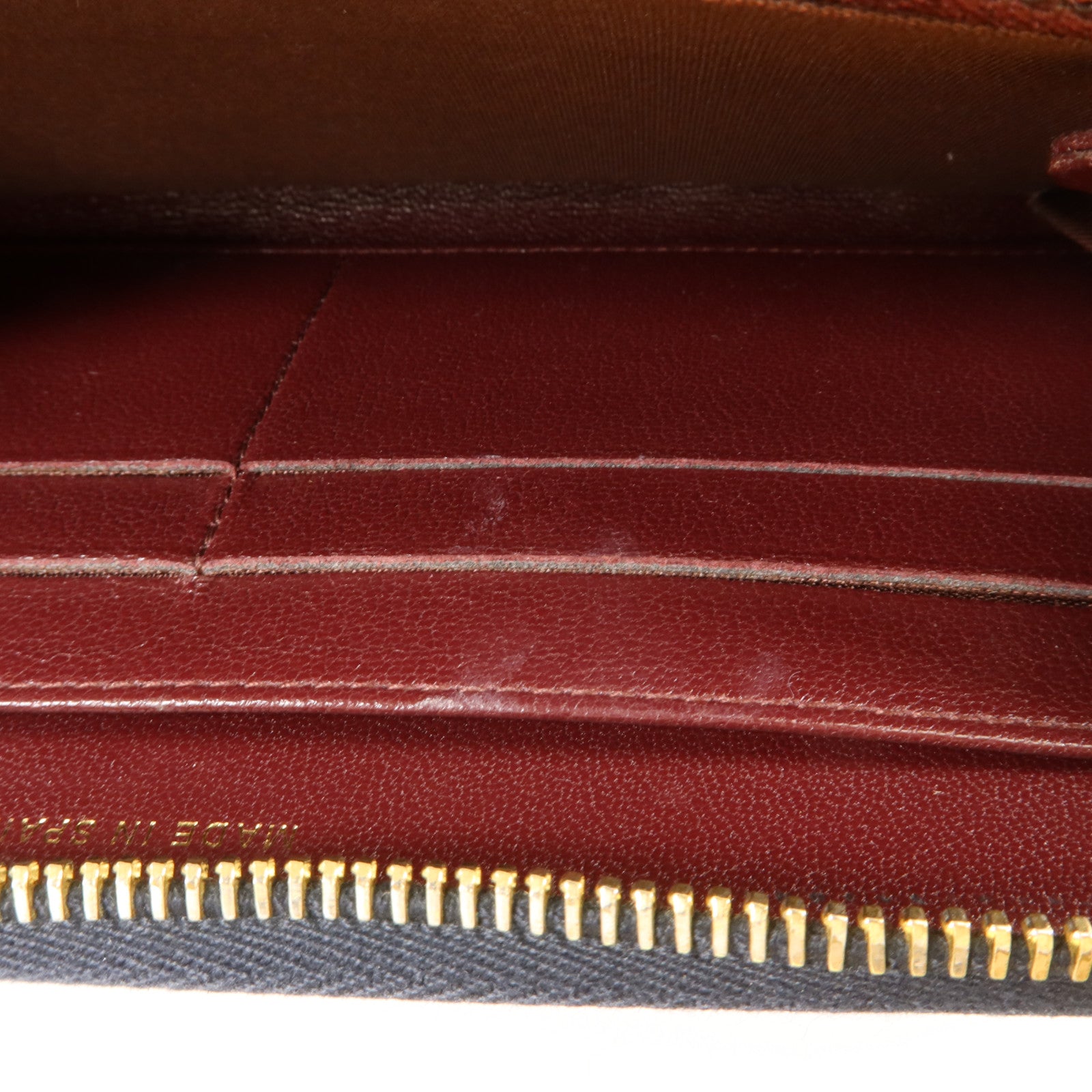 CHANEL 羊皮皮革Vintage Long Zipped Wallet金扣長錢包