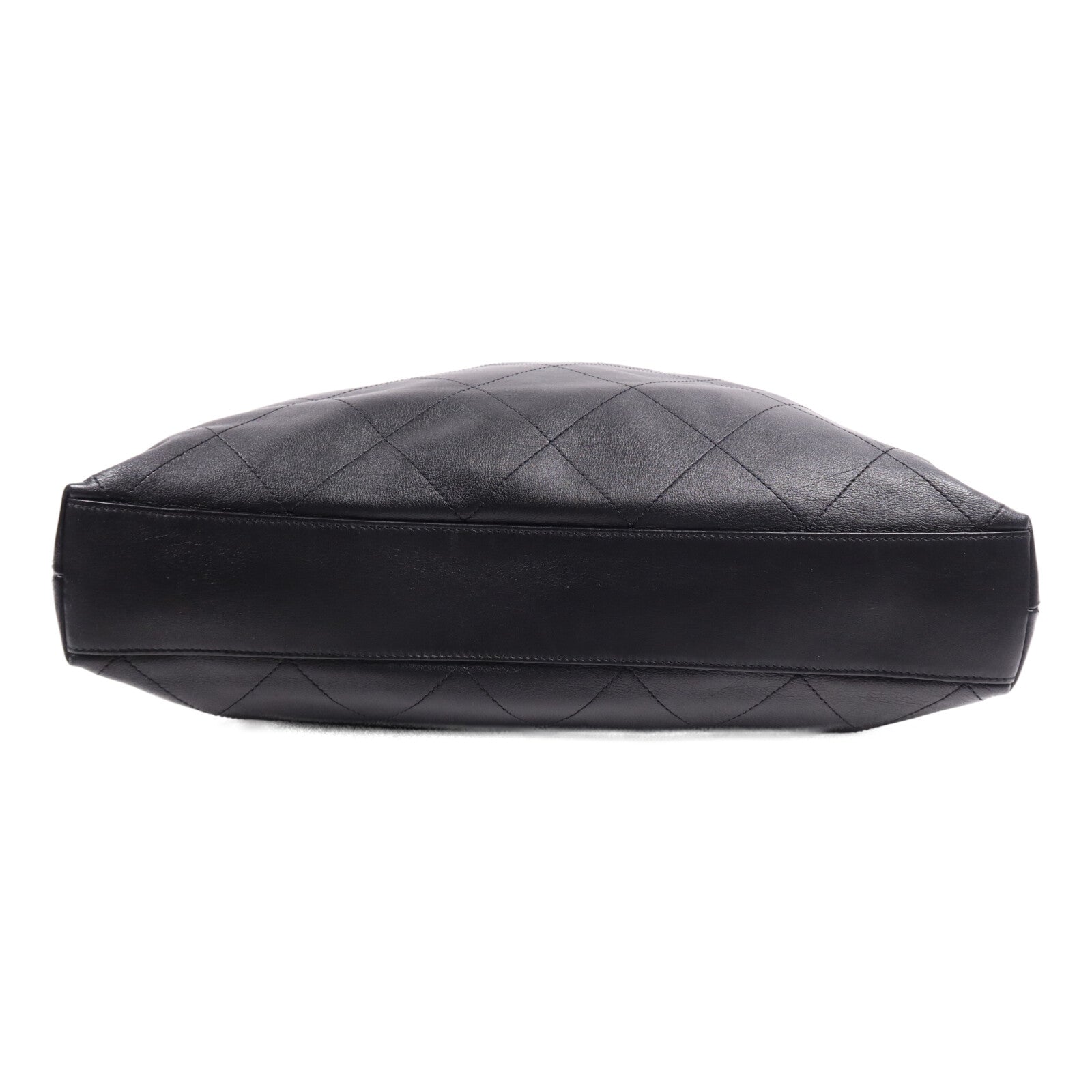 CHANEL 牛皮皮革Tote Bag金扣鏈帶手挽袋