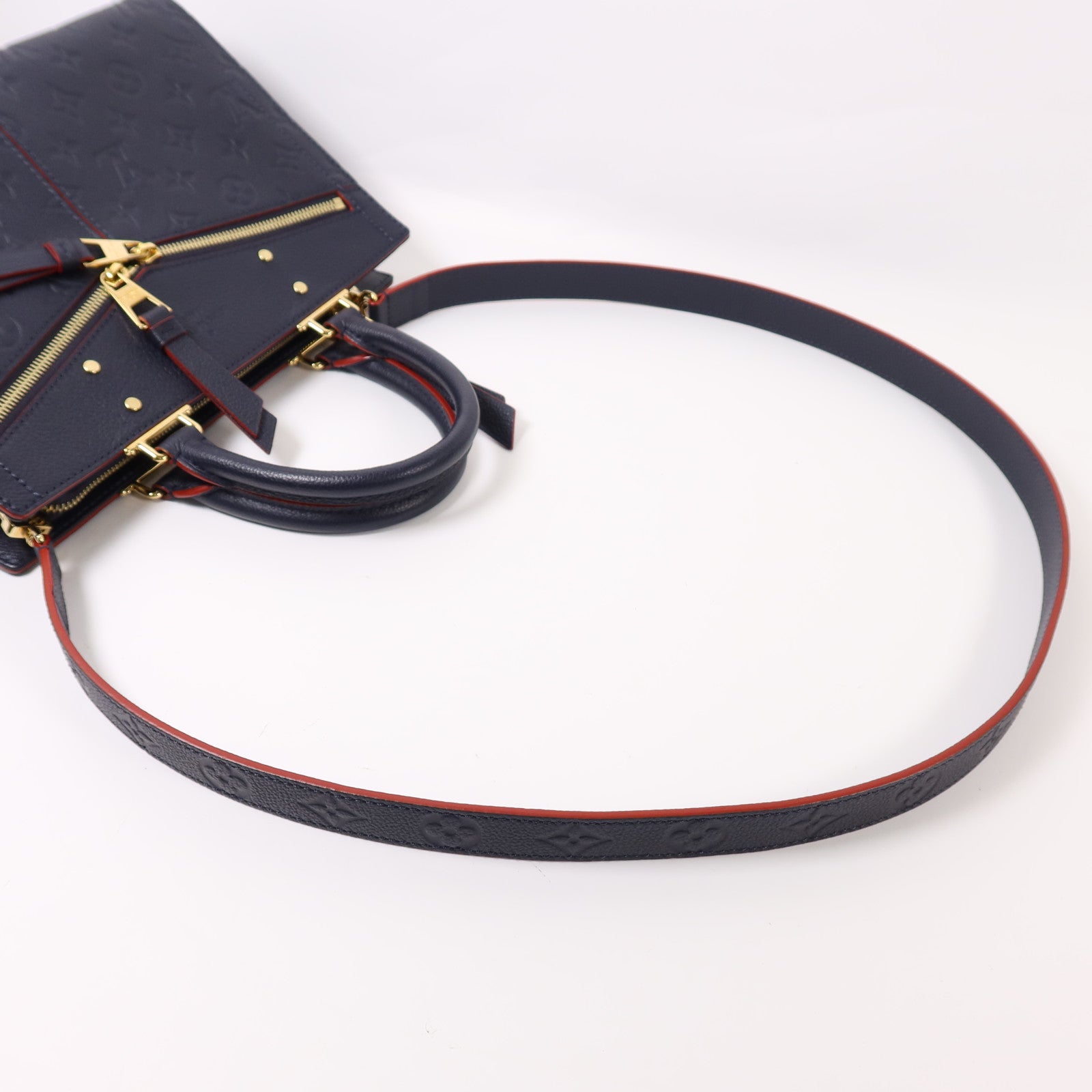 LOUIS VUITTON Monpgram Empreinte Sully PM金扣手挽肩背兩用袋
