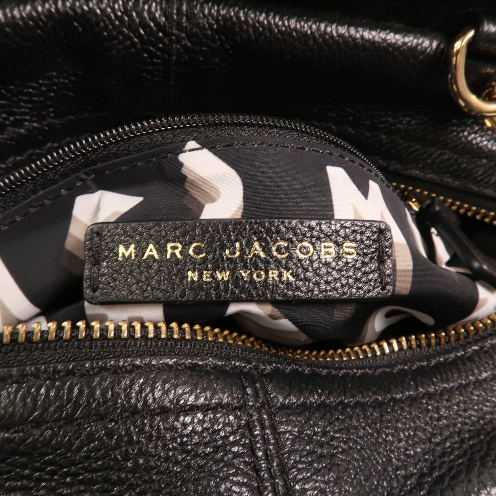 MARC JACOBS 牛皮皮革Mini Cruiser金扣手挽肩背兩用袋