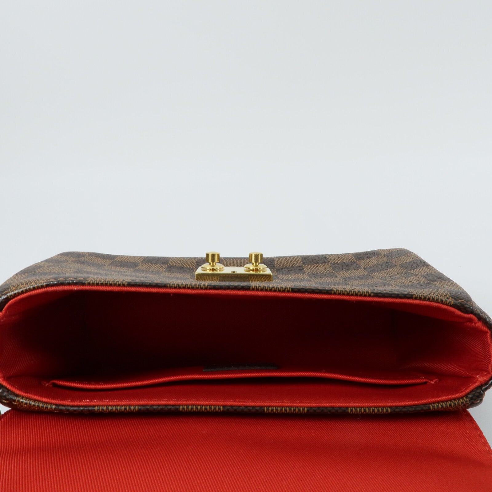 LOUIS VUITTON Damier Croisette手挽肩背兩用袋