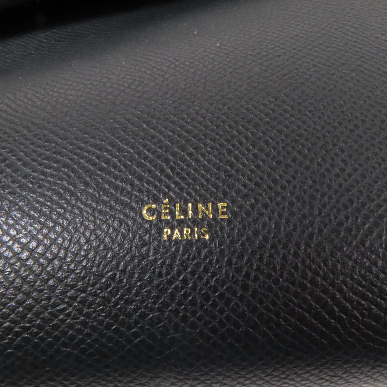 CELINE 牛皮皮革Mini Belt Bag金扣手挽肩背兩用袋