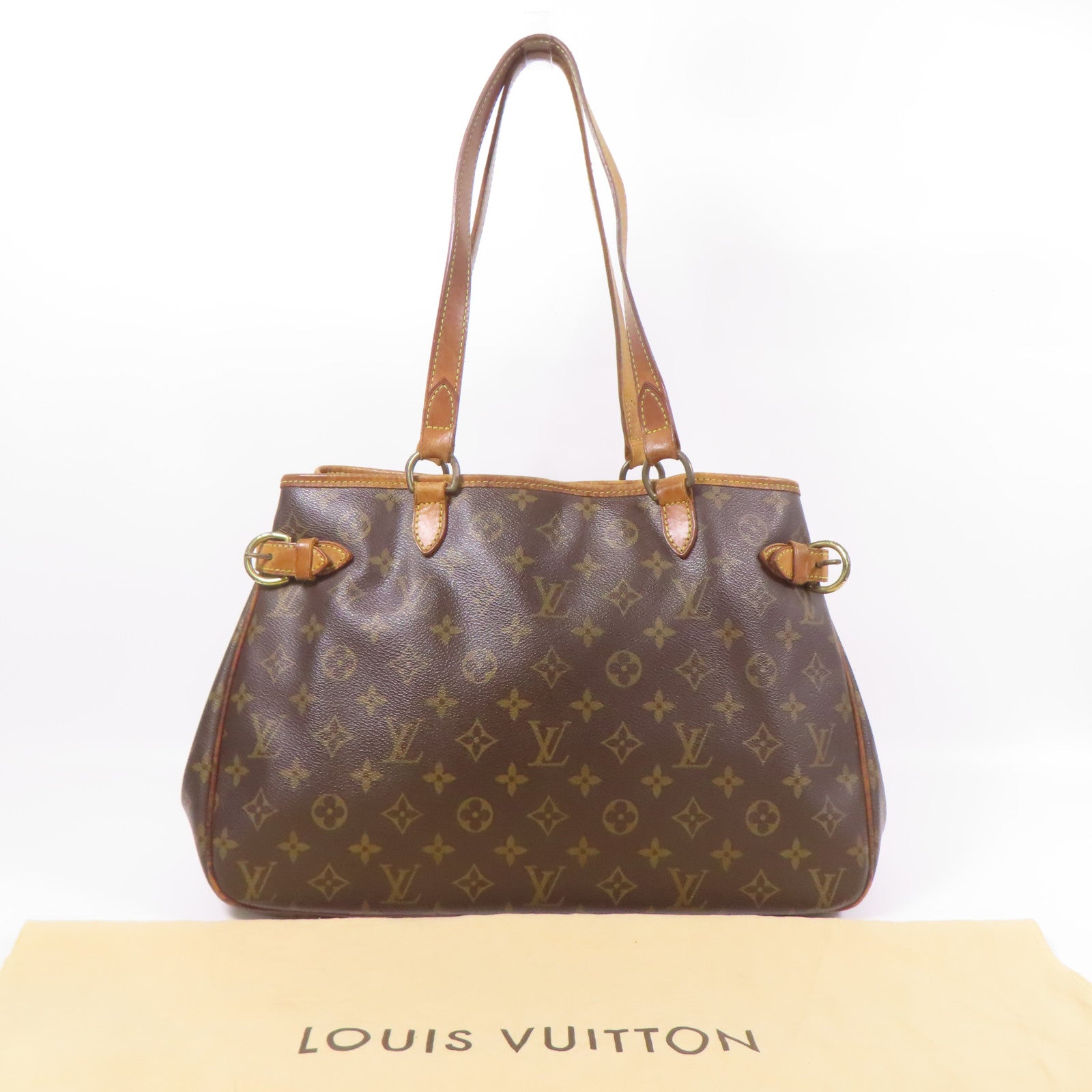 LOUIS VUITTON LV GHW Batignolles Horizontal Shoulder Bag M51154 Monogram Brown