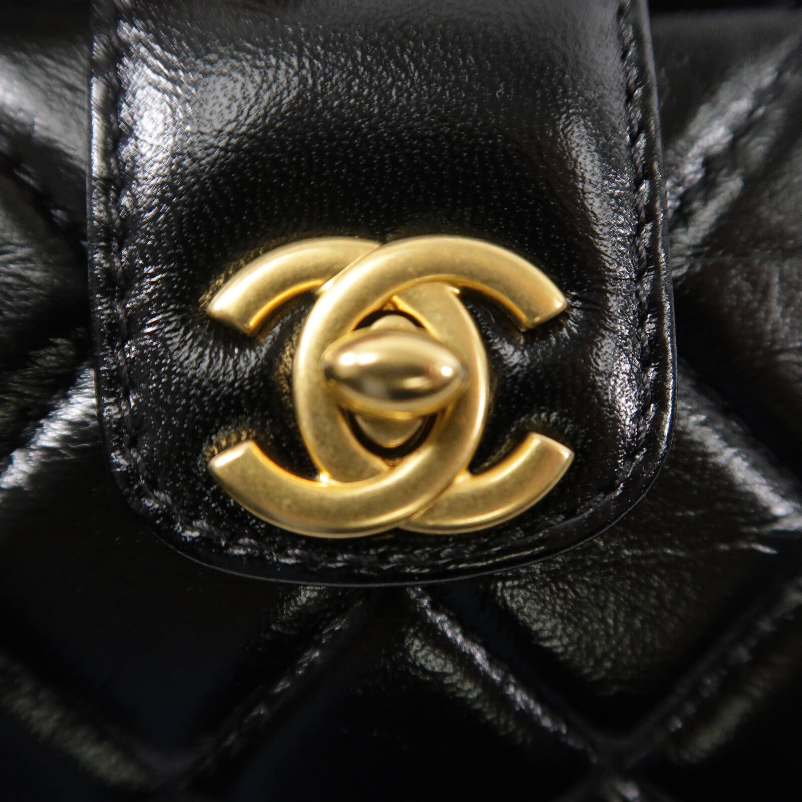 CHANEL 牛皮皮革24A Doctor Bag鏈帶手挽肩背兩用袋