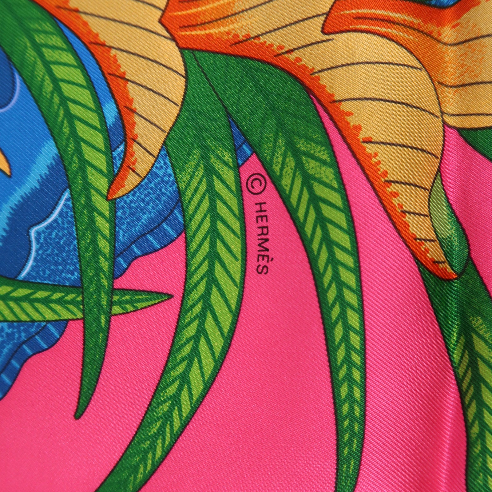 HERMES 絲質Scarf 90X90絲巾