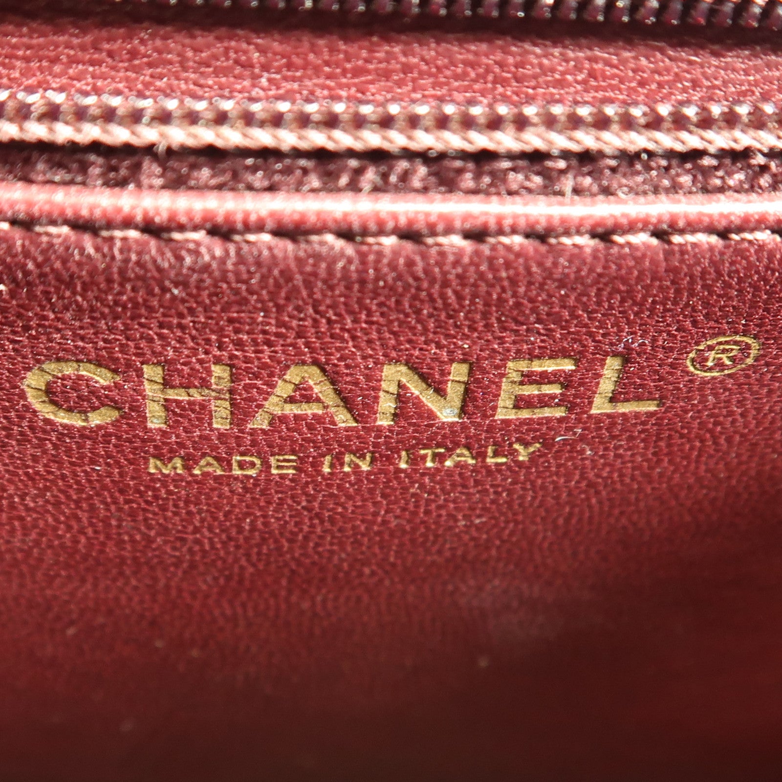 CHANEL 【激減優惠】牛皮皮革Chain Shoulder金扣手挽肩背兩用袋