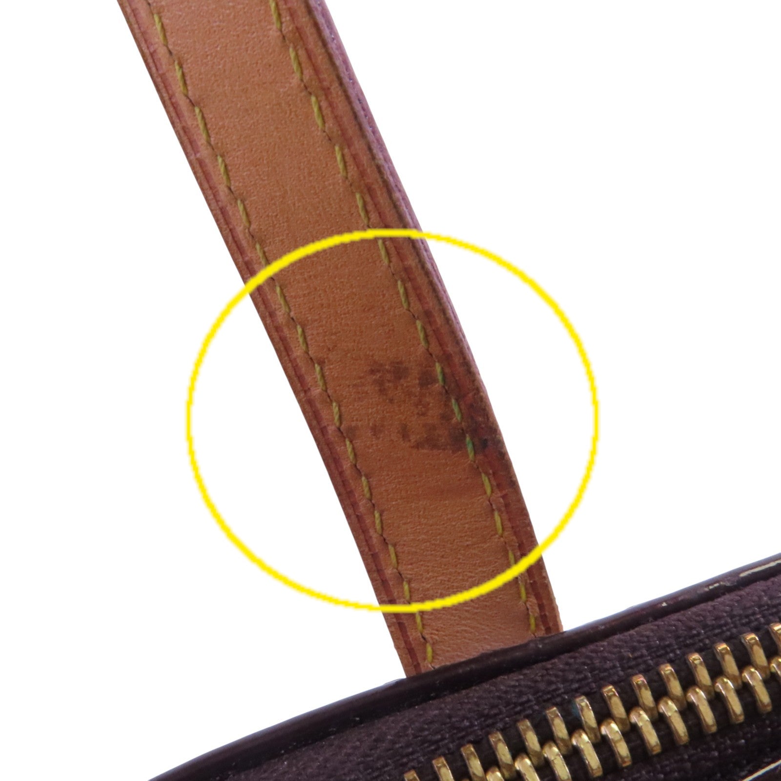 LOUIS VUITTON Vernis Bellevue GM金扣肩背袋