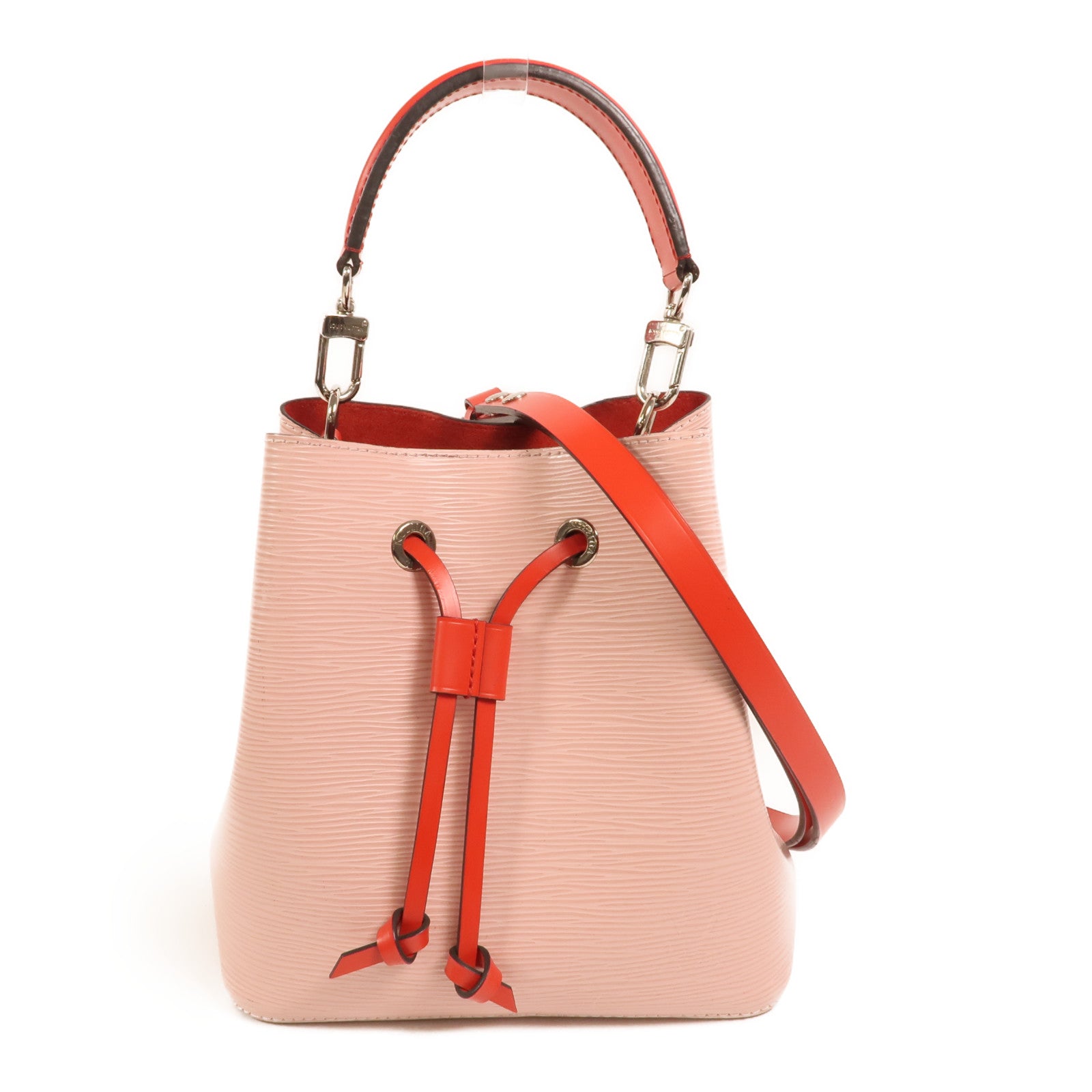 LOUIS VUITTON Epi Neo Noe BB銀扣手挽肩背兩用袋