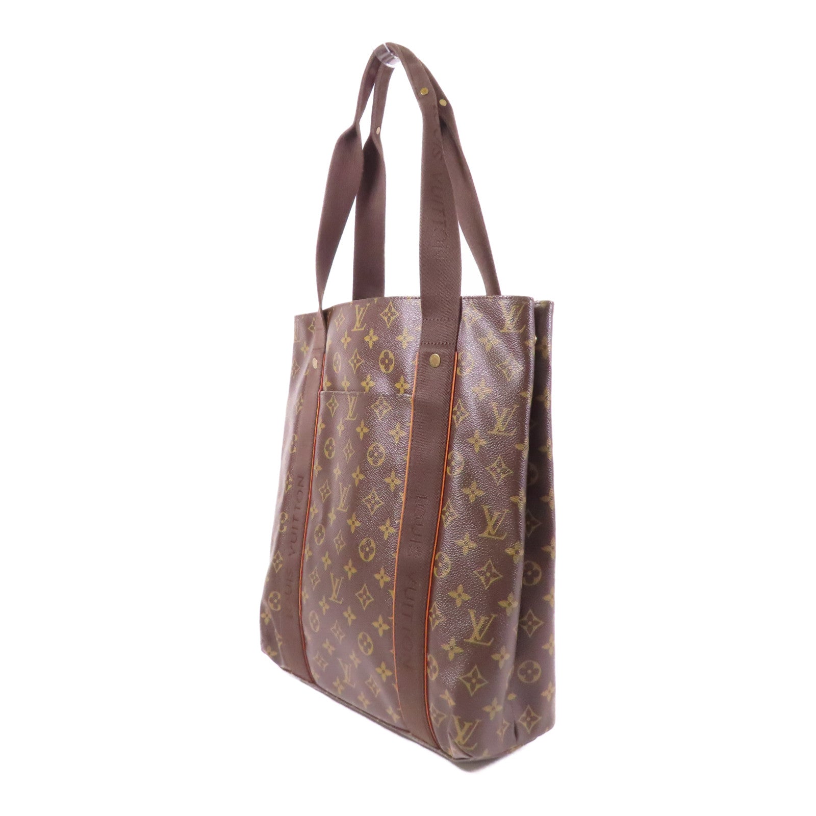 LOUIS VUITTON LV GHW Cabas Beaubourg Shoulder Tote Bag M53013 Monogram Brown
