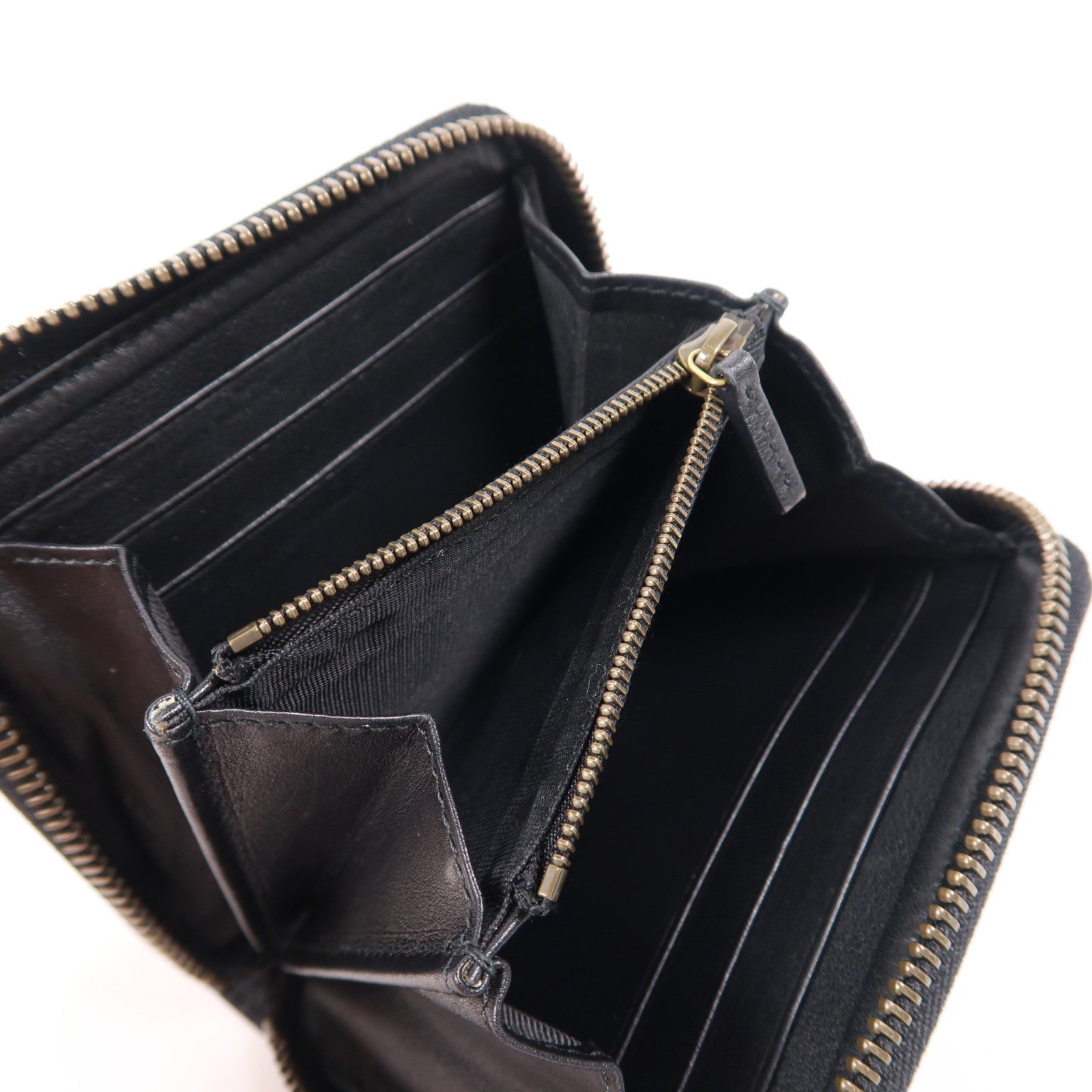 GUCCI 牛皮皮革GG Marmont Wallet金扣錢包