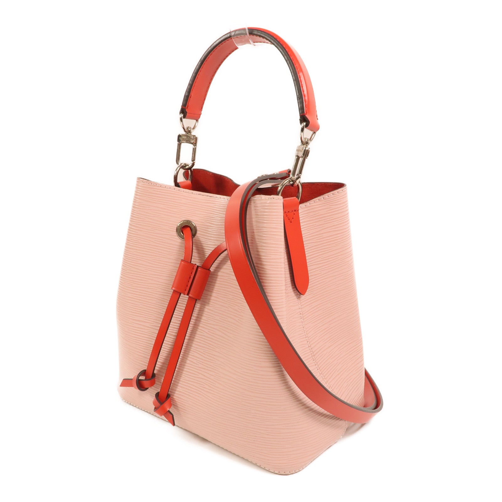 LOUIS VUITTON Epi Neo Noe BB銀扣手挽肩背兩用袋