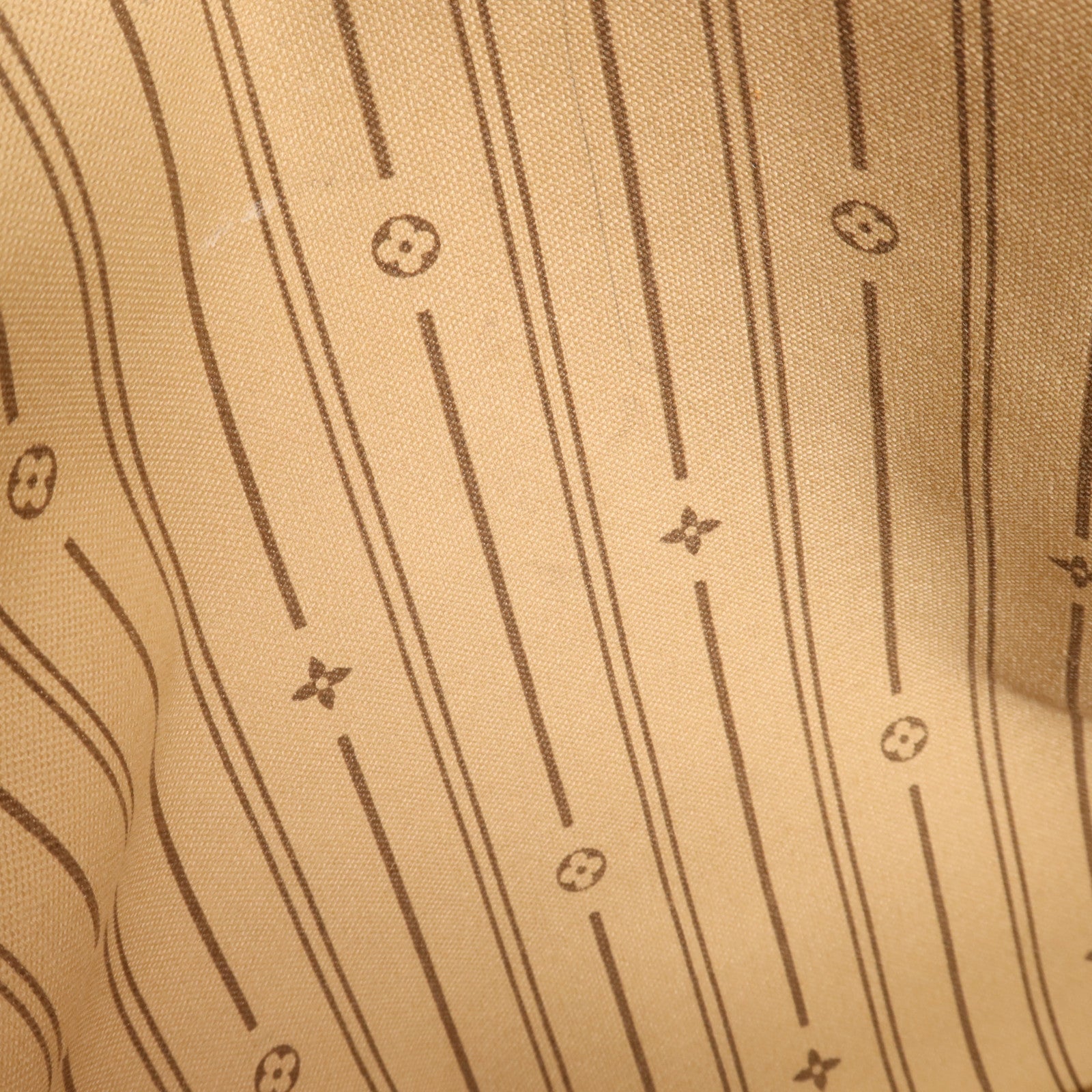 LOUIS VUITTON Monogram Neverfull MM金扣手挽袋