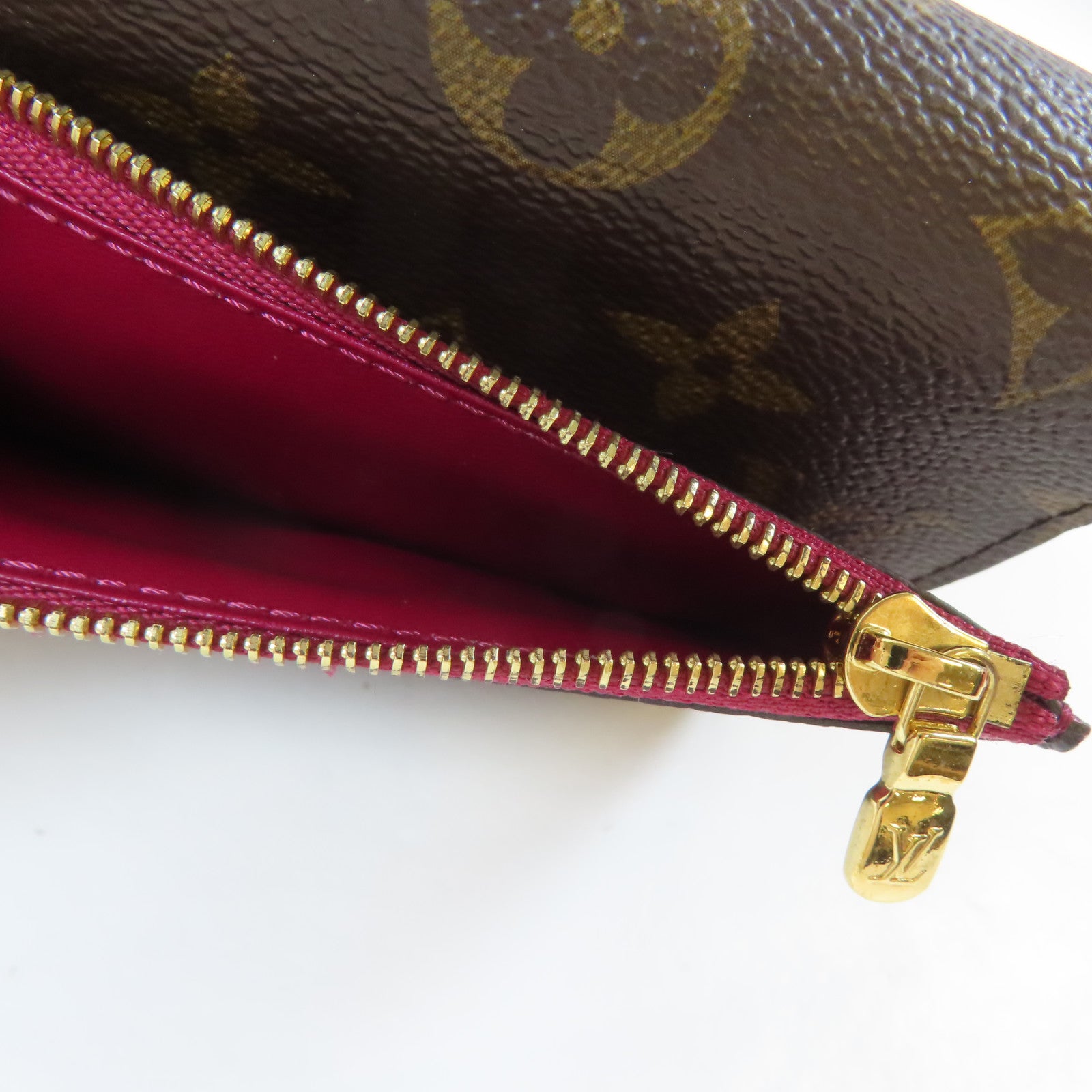 LOUIS VUITTON 【激減優惠】Monogram Ariane金扣錢包啡色