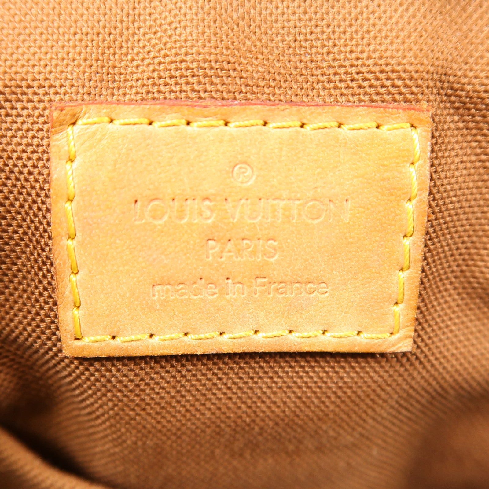 LOUIS VUITTON LV GHW Tivoli PM Shoulder Handbag M40143 Monogram Brown