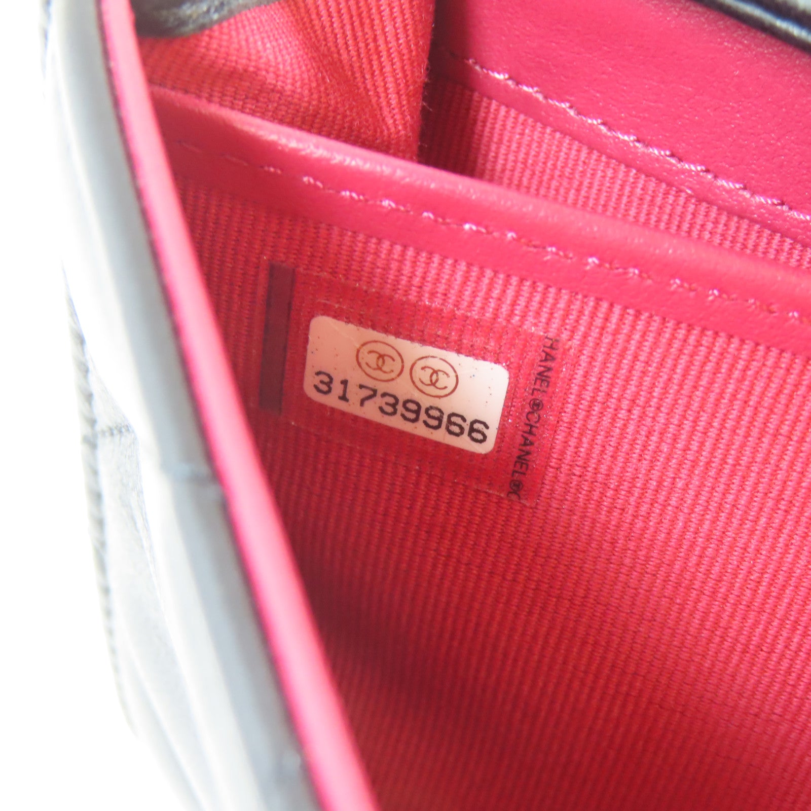 CHANEL 羊皮皮革19 Long Flap Wallet金扣長錢包黑色