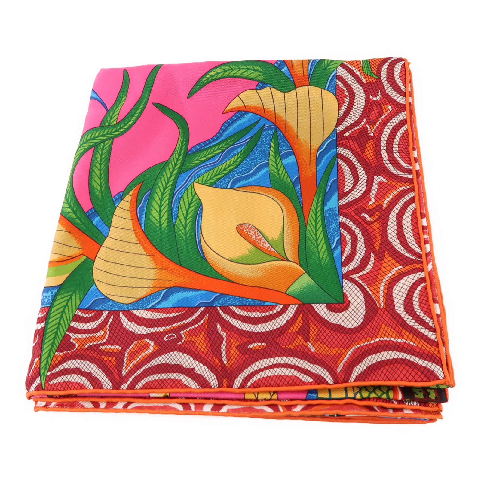 HERMES 絲質Scarf 90X90絲巾