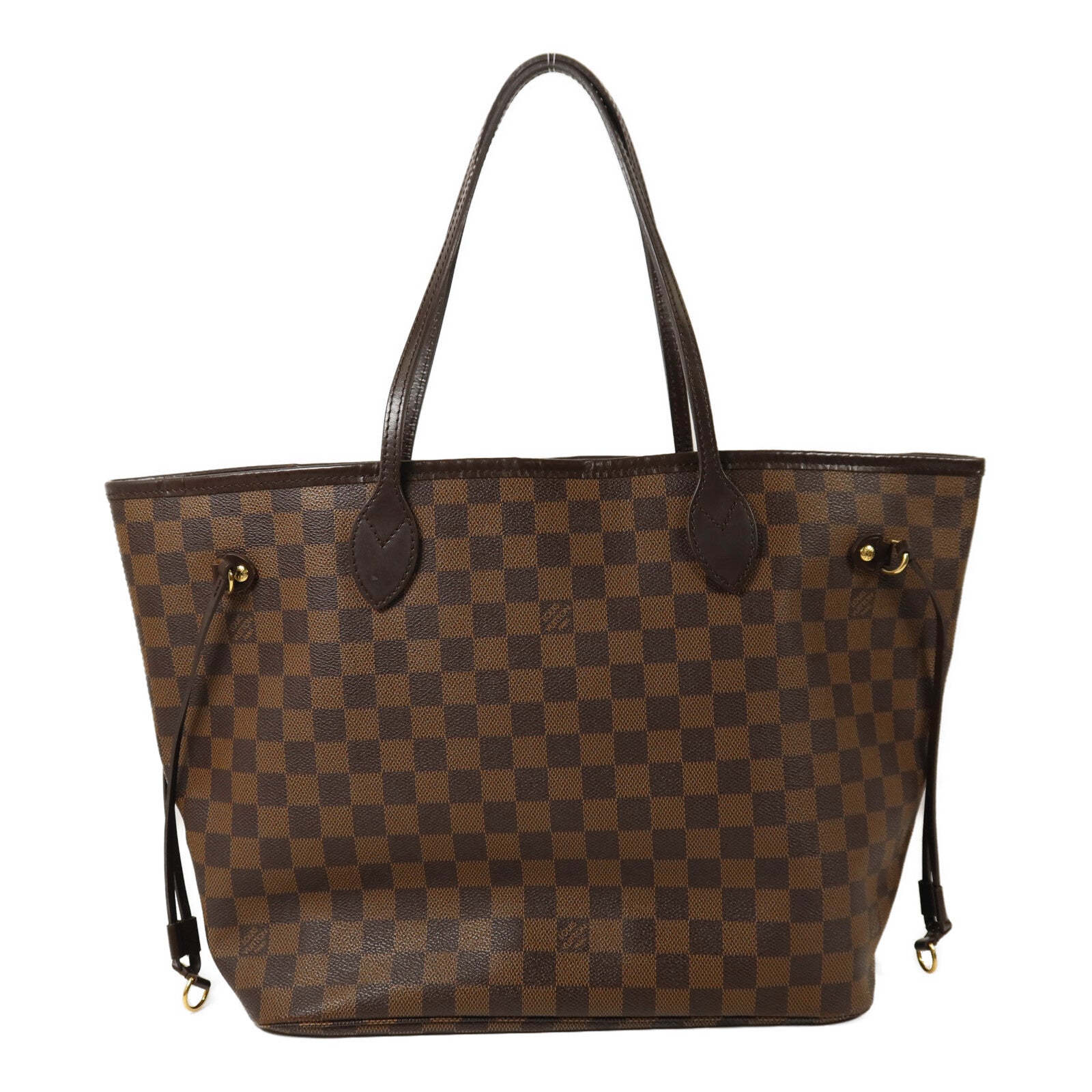 LOUIS VUITTON Damier Neverfull MM手挽袋