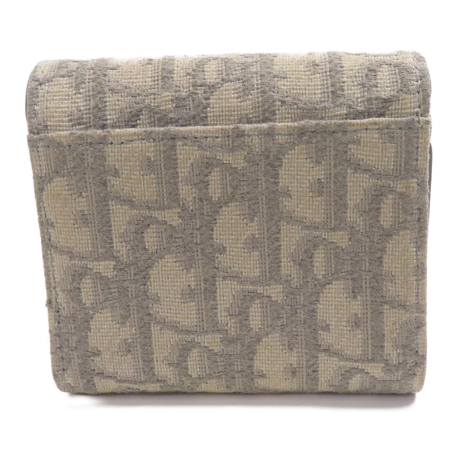 Dior 帆布Wallet金扣錢包