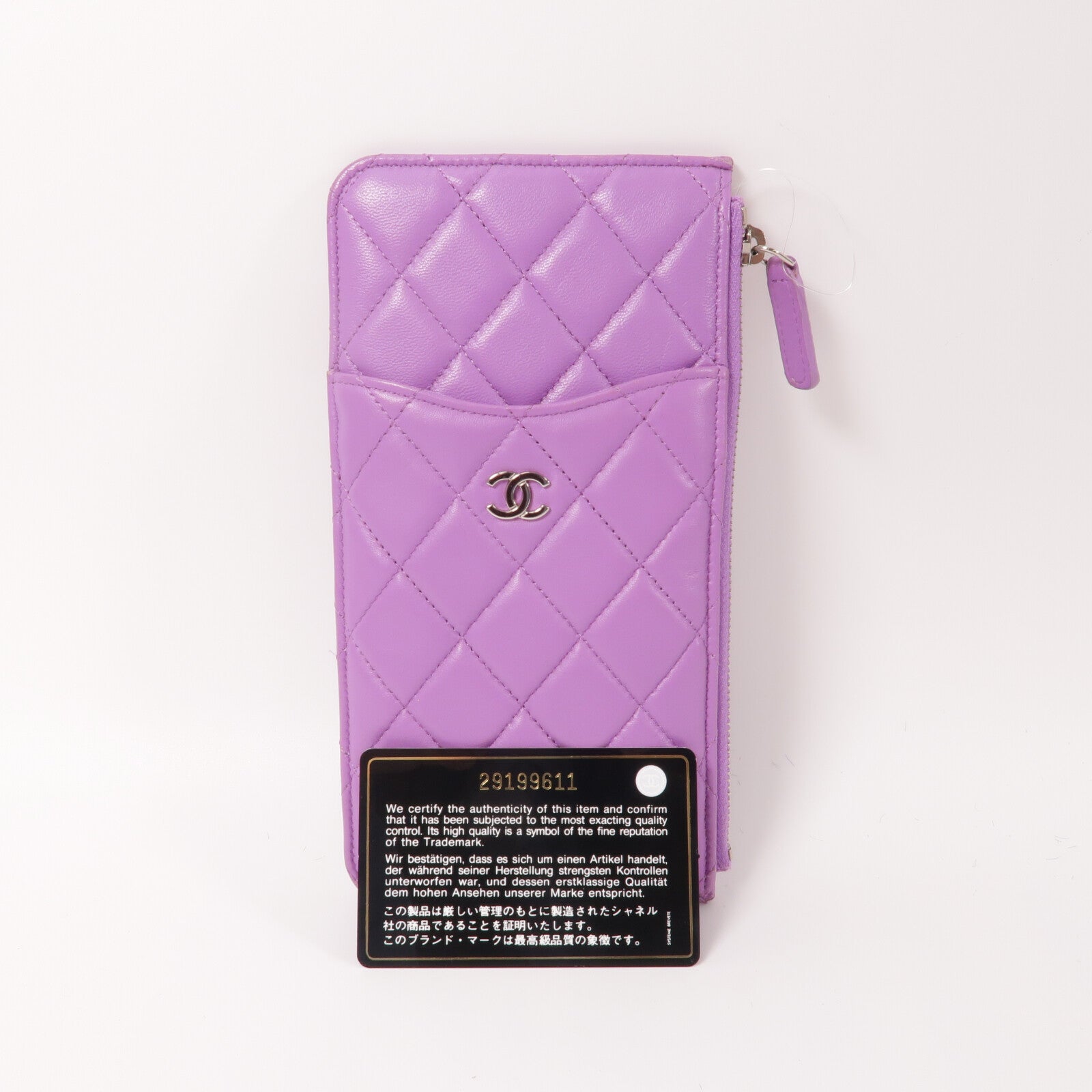 CHANEL 羊皮皮革Pouch手拿包