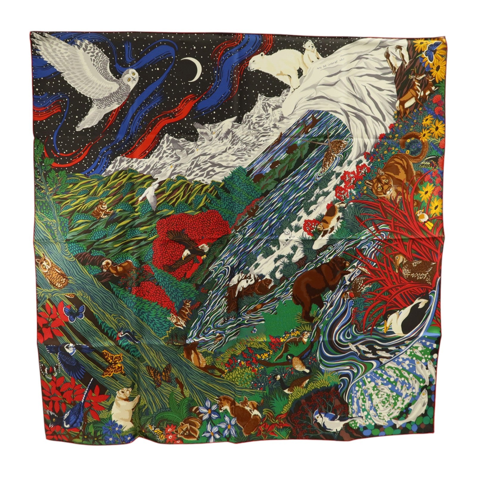 HERMES 絲質Scarf 90x90cm絲巾