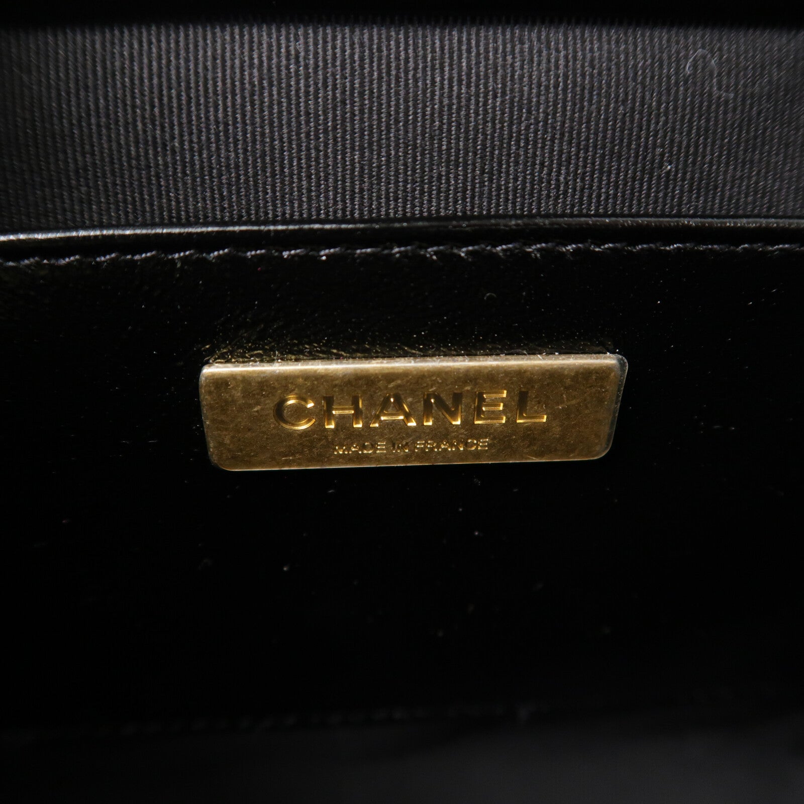 CHANEL 牛皮皮革24A Doctor Bag鏈帶手挽肩背兩用袋