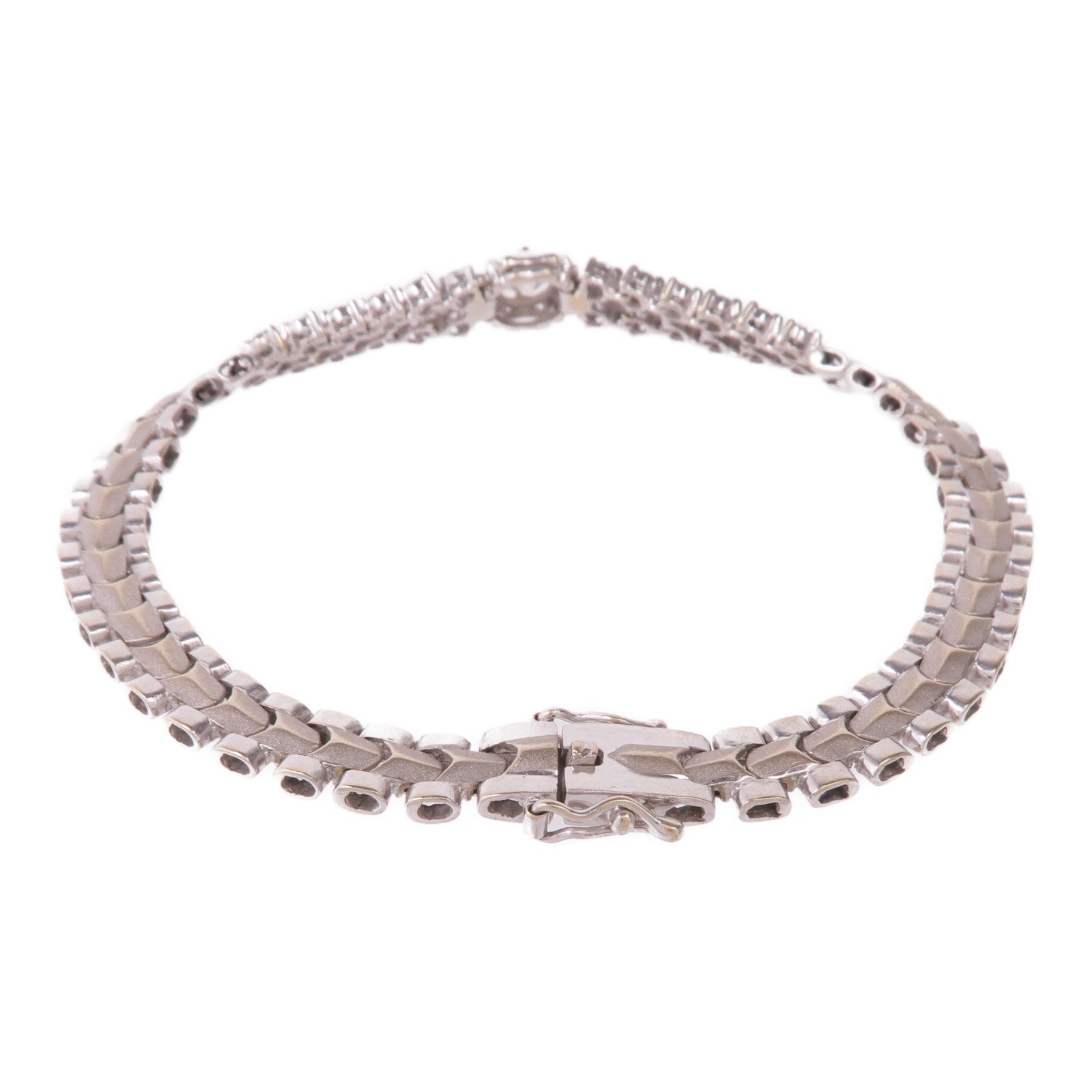 JEWELRY 【激減優惠】18K白金Diamond Bracelet鑽石手鏈