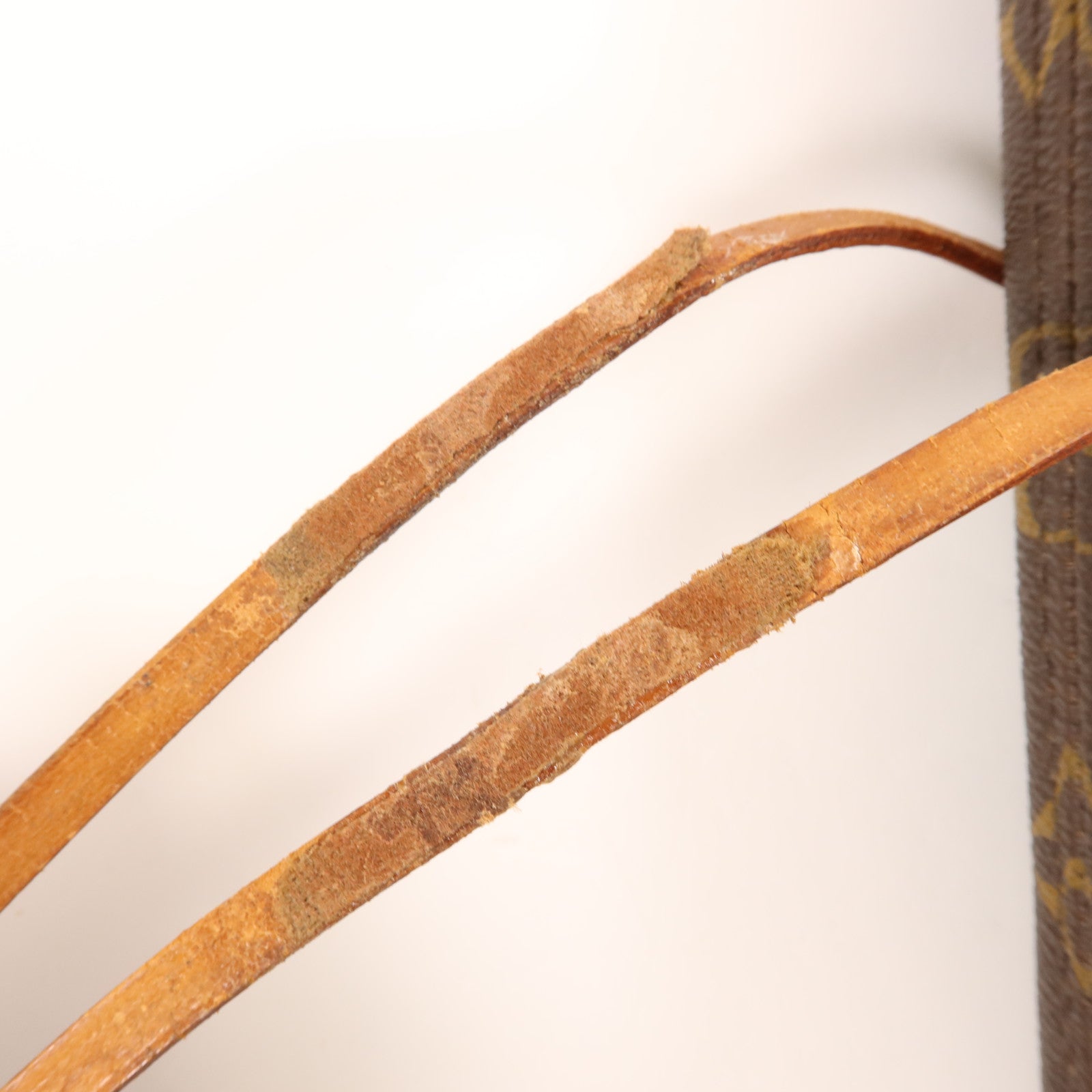 LOUIS VUITTON Monogram Neverfull MM金扣手挽袋