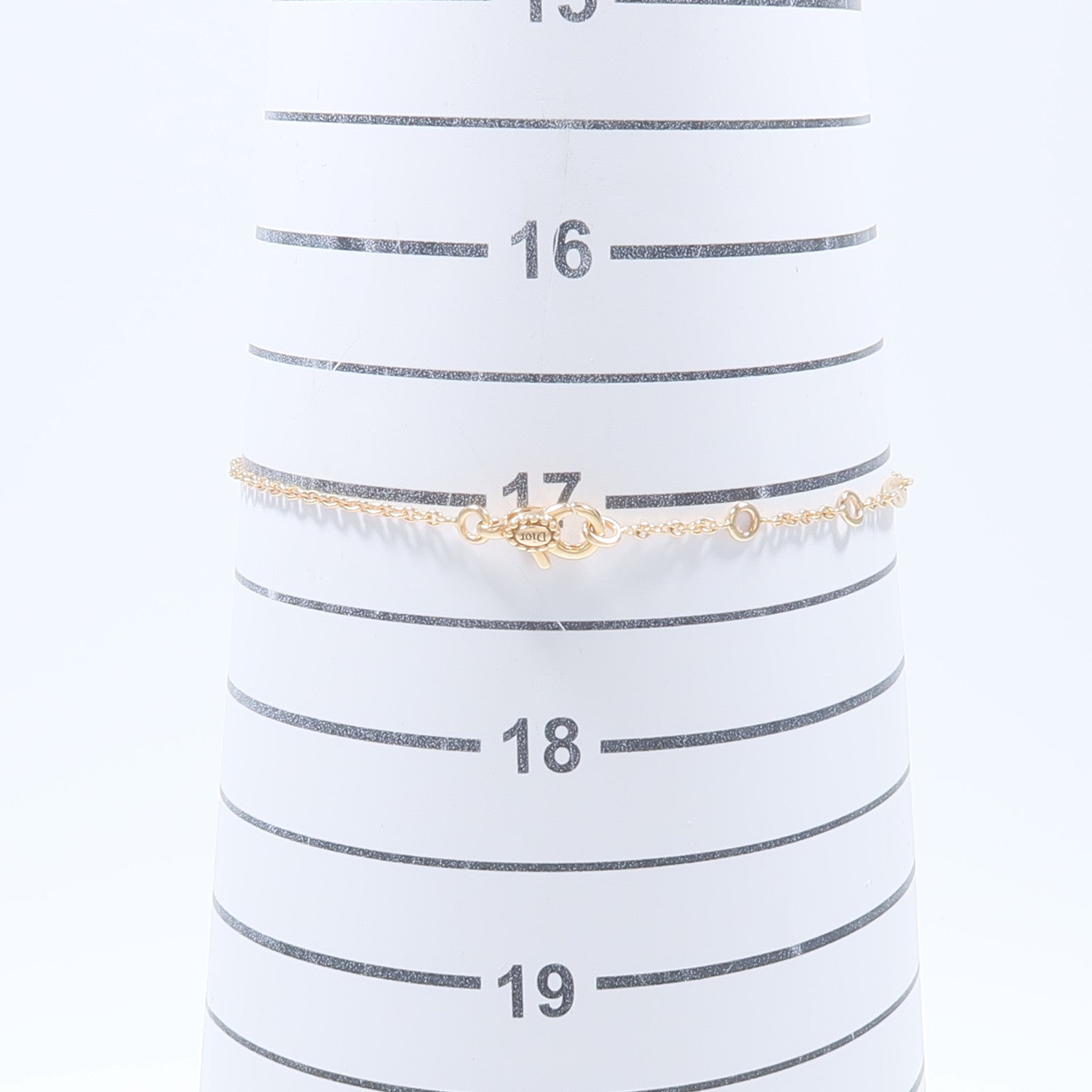 Dior 18K玫瑰金Rose Des Vents Bracelet黑瑪瑙/鑽石手鏈