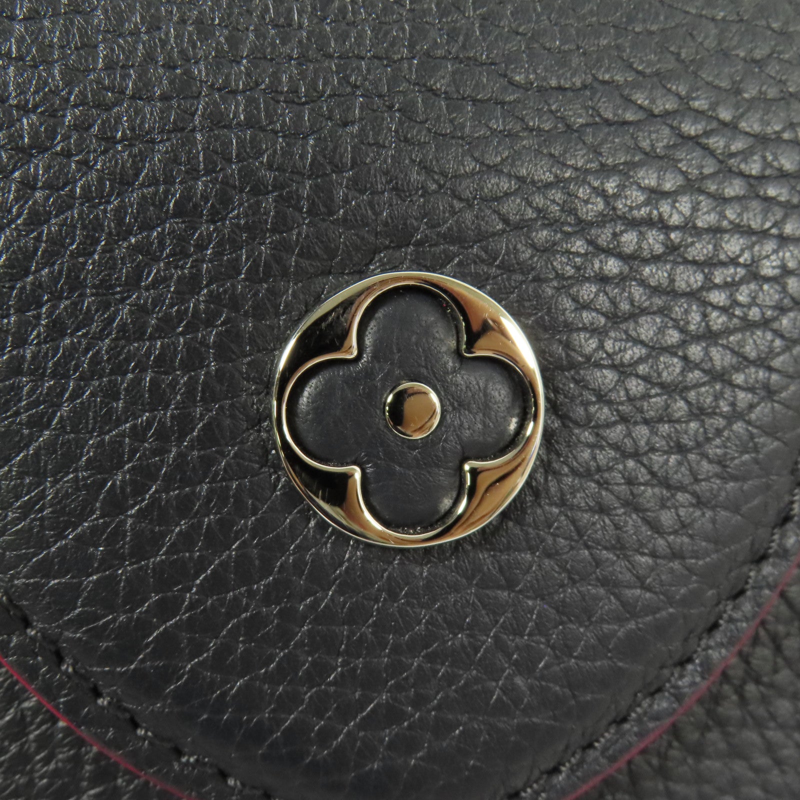 LOUIS VUITTON Taurillon Capucines BB銀扣手挽肩背兩用袋